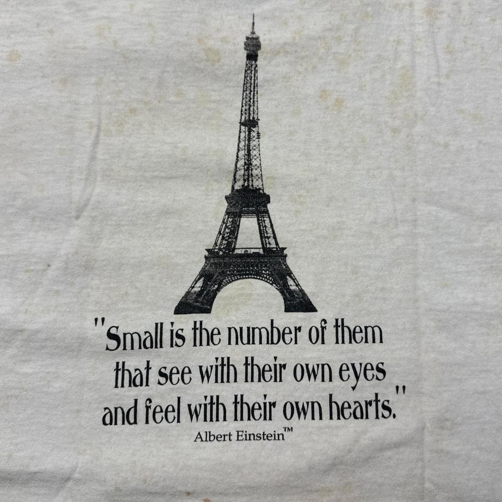 Other Albert Einstein Vintage 1990's Single Stitch Graphic T-Shirt Size US L / EU 52-54 / 3 - 5 Thumbnail