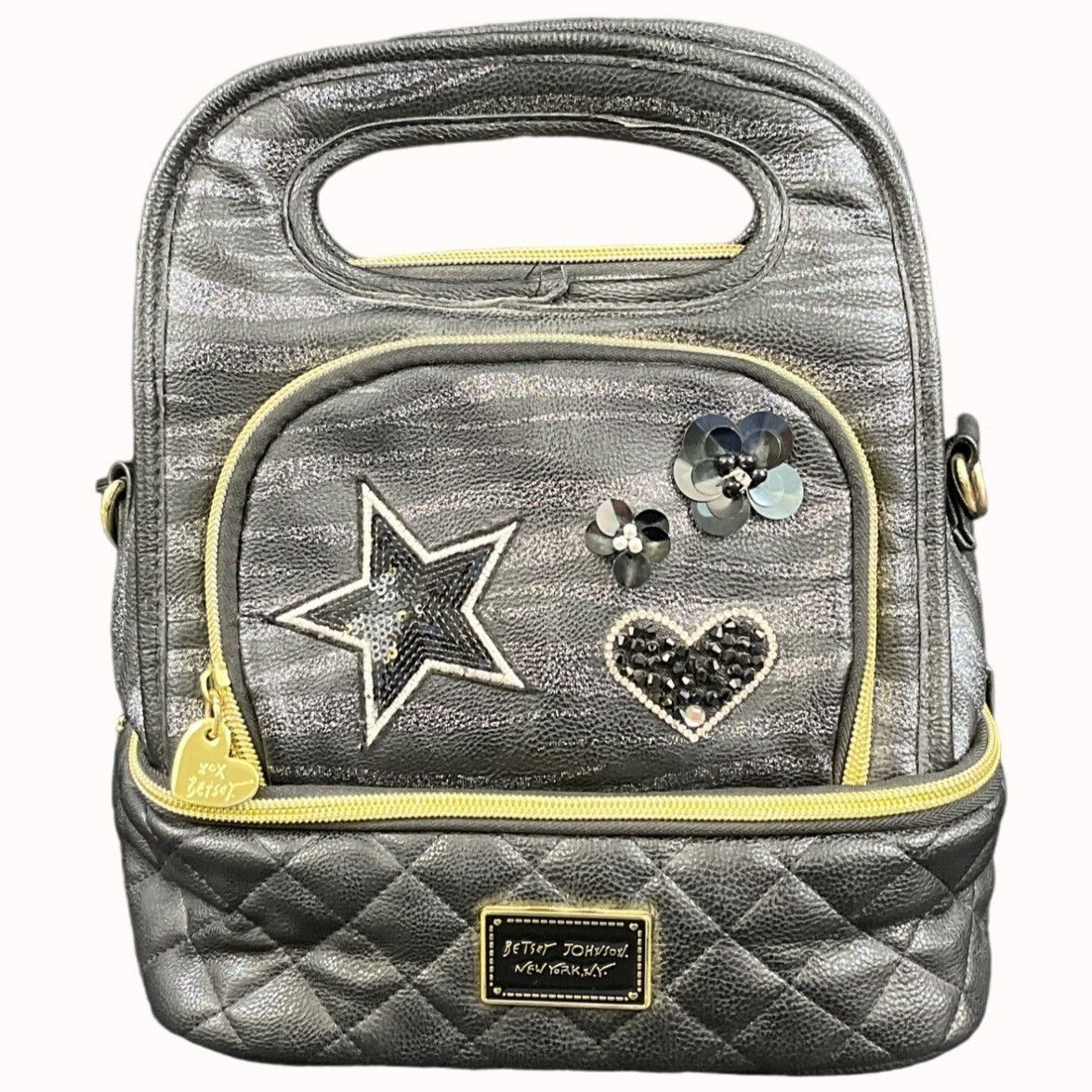 Betsey Johnson Betsey Johnson Women's Black Isolated Bag/Lunch Bag SKU 5364 Size ONE SIZE - 1 Thumbnail