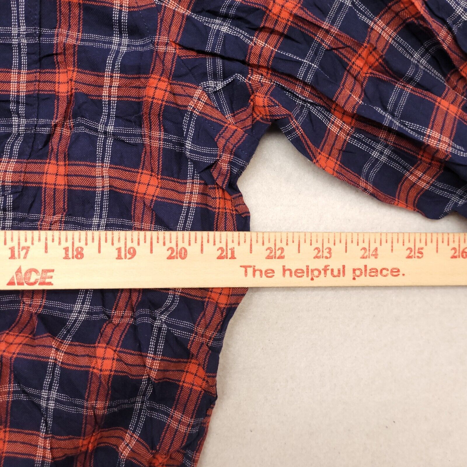 Old Navy Old Navy Tartan Flannel Shirt Mens Size Large L Blue Red Size US L / EU 52-54 / 3 - 9 Thumbnail