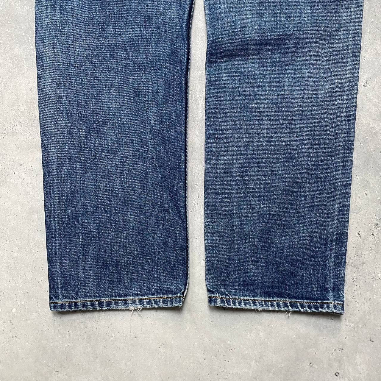 Levi's Vintage 2000s Levis 501 Distressed Jeans Blue Size W34 L32 Size US 34 / EU 50 - 23 Thumbnail