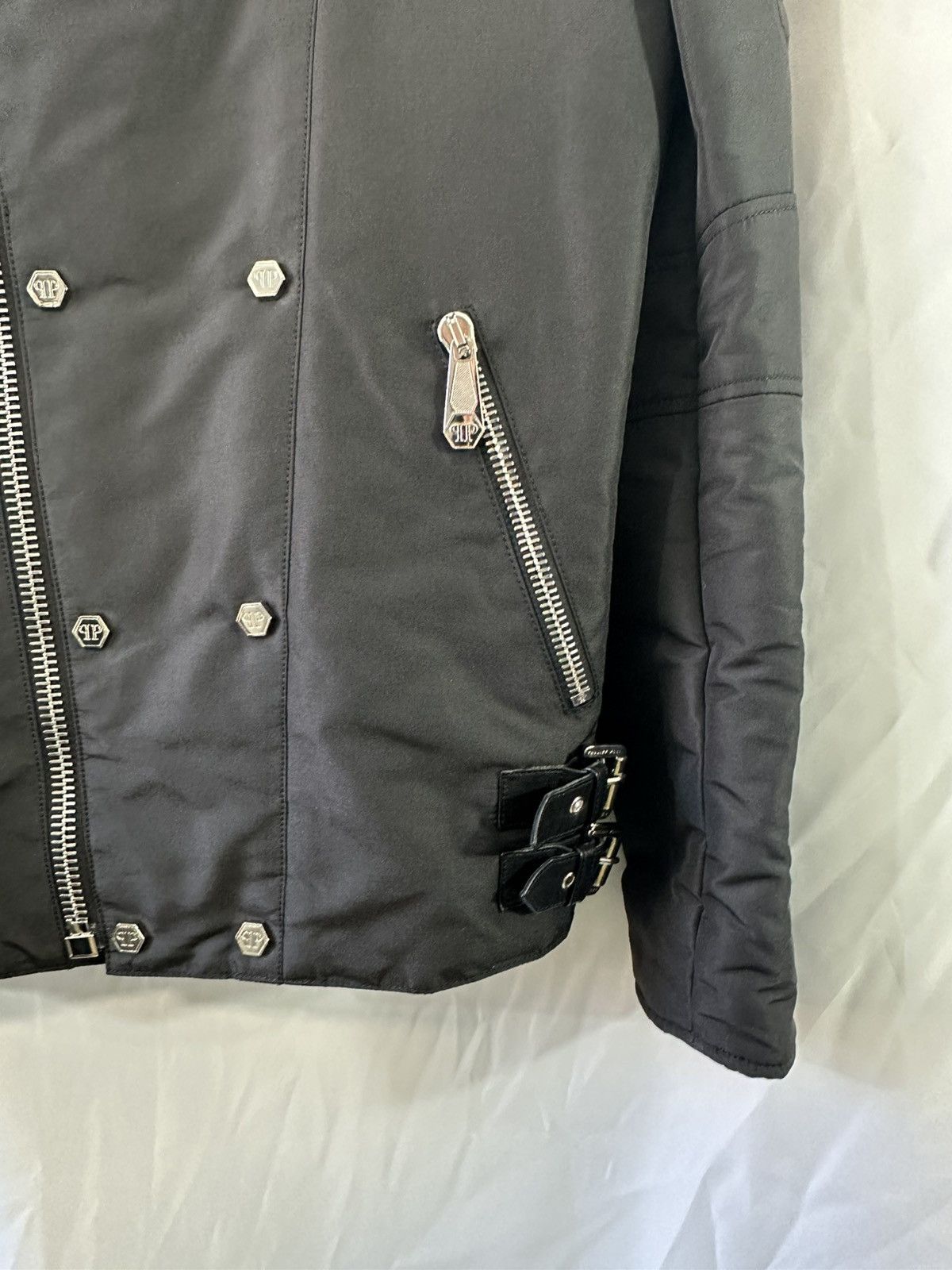 Philipp Plein Philipp Plein Biker Jacket Size US L / EU 52-54 / 3 - 6 Thumbnail