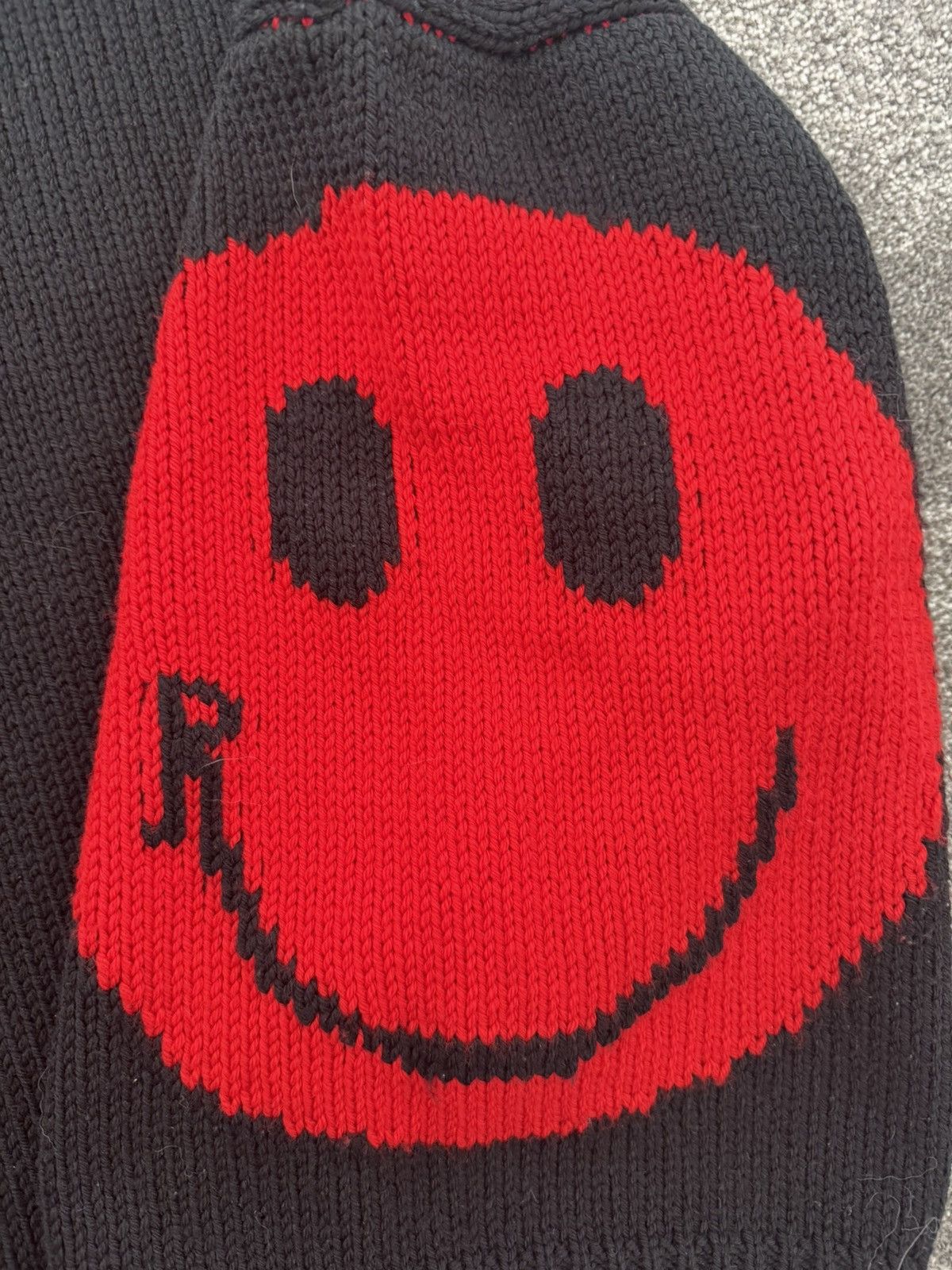 Raf Simons RAF SIMONS SS22 Smiley Knit Size US XL / EU 56 / 4 - 2 Thumbnail