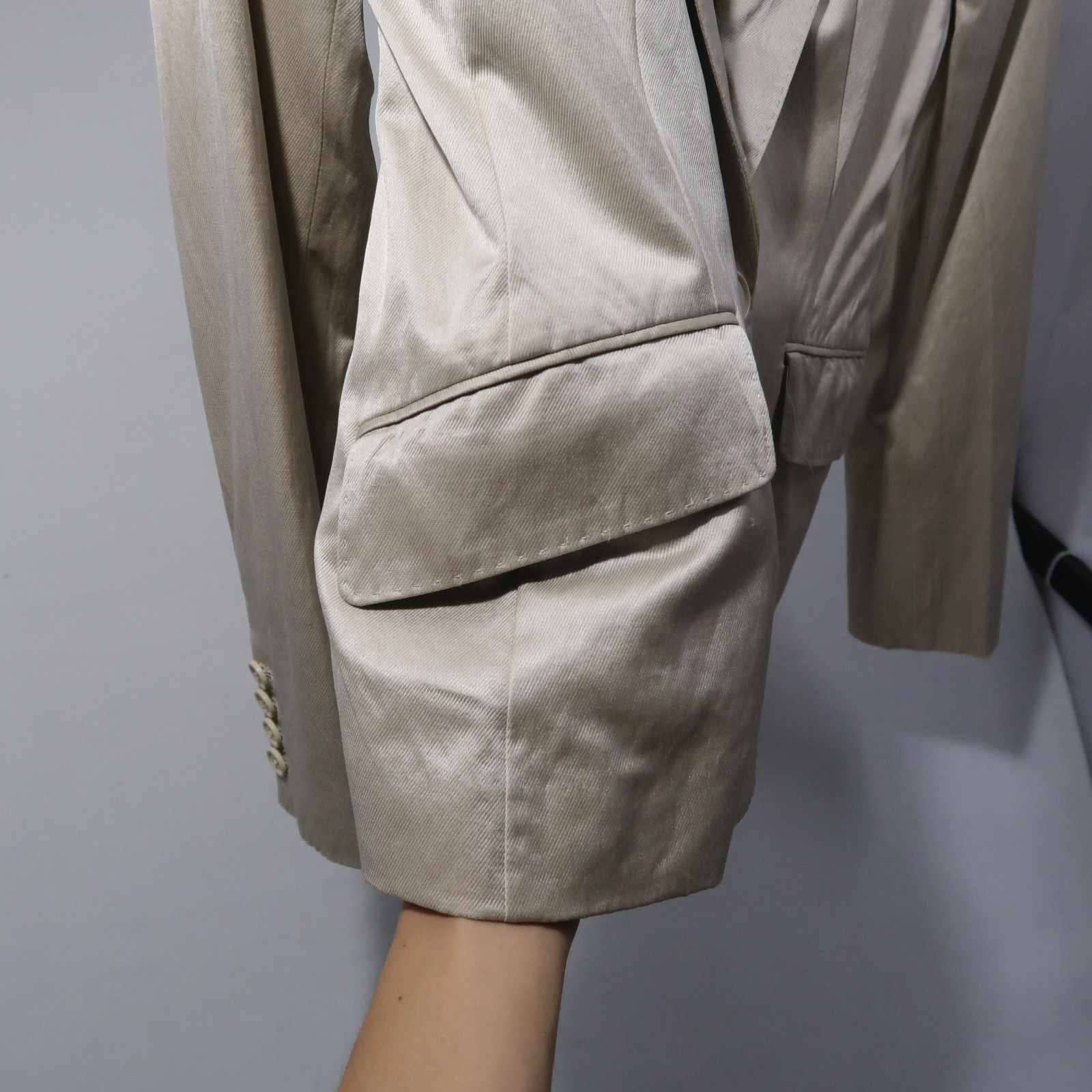 Yohji Yamamoto 90s Yohji Yamamoto Ined Distressed Blazer Jacket Size US S / EU 44-46 / 1 - 12 Thumbnail