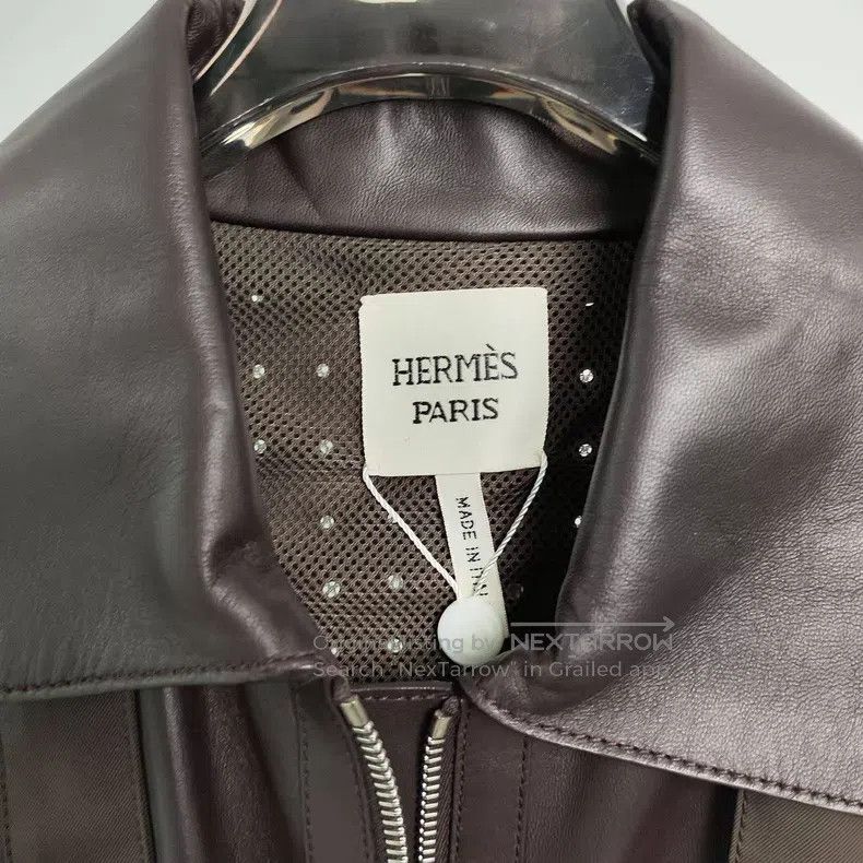 Hermes Hermes Leather Coat Size XS / US 0-2 / IT 36-38 - 3 Thumbnail