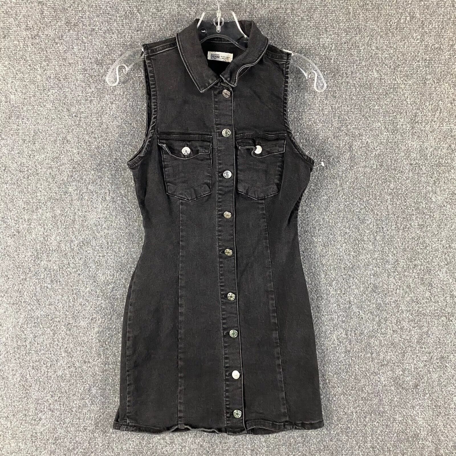 princess polly baby blue dress Women's Denim Dresses main image 1