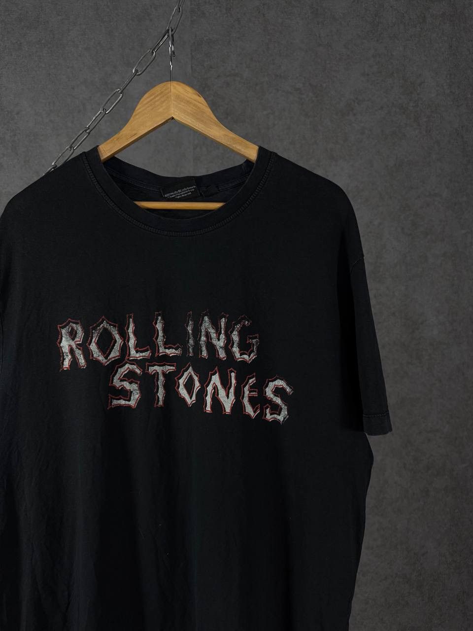 The Rolling Stones The Rolling Stones rock band overprinted tee Size US XL / EU 56 / 4 - 3 Thumbnail
