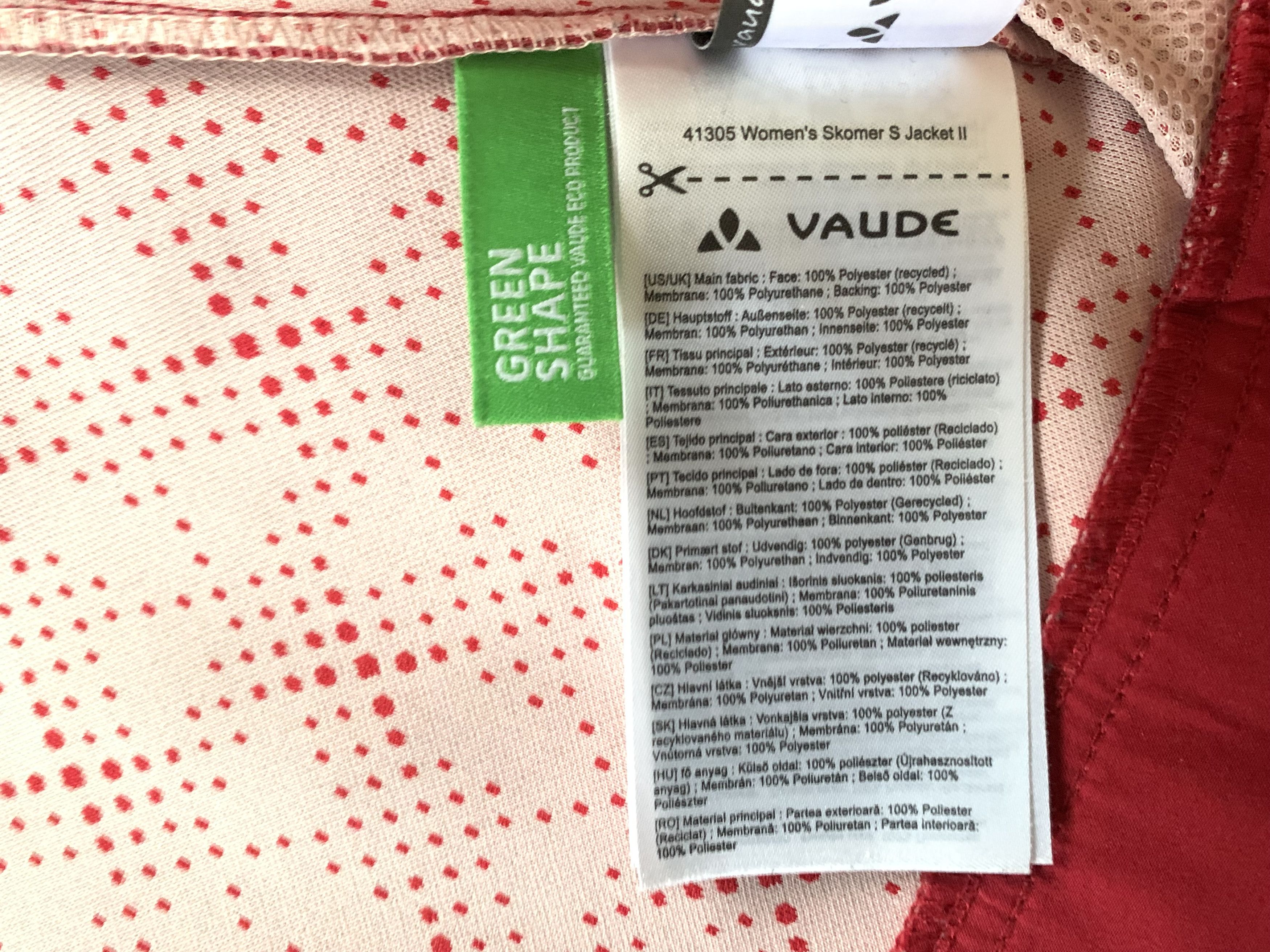 Other Vaude Skomer Trekking Jacket Size M / US 6-8 / IT 42-44 - 11 Thumbnail