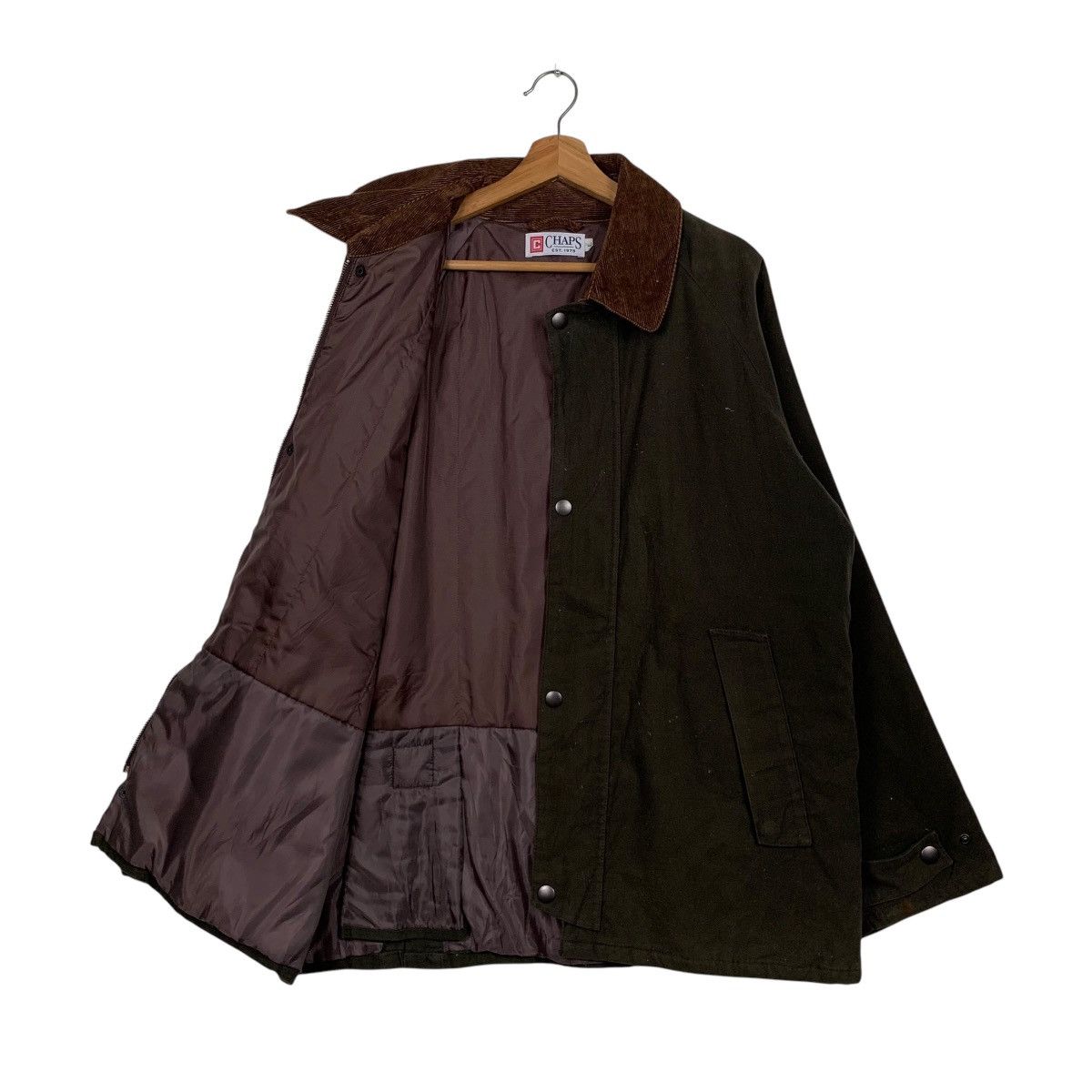 Chaps CHAPS Collared Casual Jacket Men's Work Jacket #1697-C75 Size US L / EU 52-54 / 3 - 9 Thumbnail