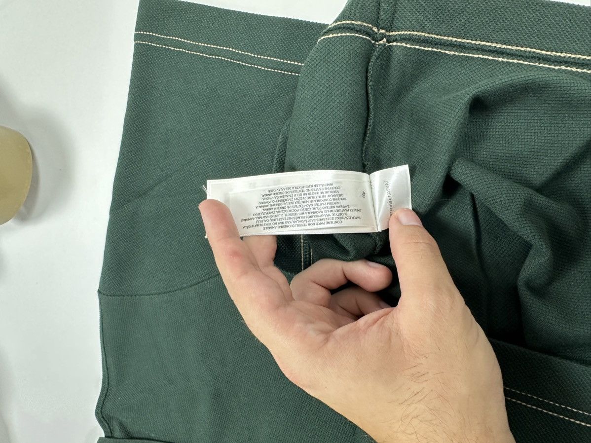 Burberry BURBERRY GREEN Polo Shirt with Embroidered Hem Size US M / EU 48-50 / 2 - 9 Thumbnail
