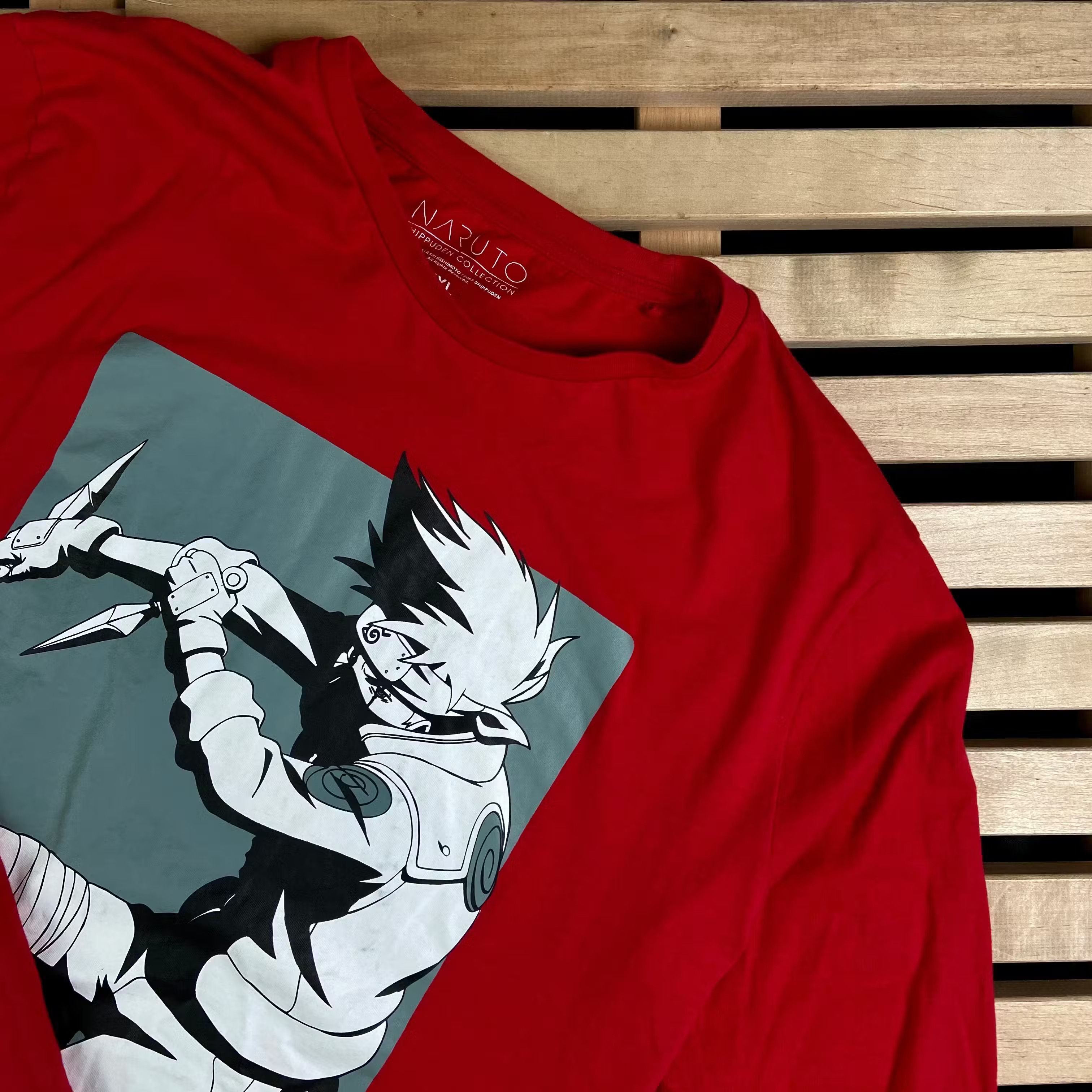 Japanese Brand × Vintage Mens Vintage T Shirt Long Sleeve Naruto Size XXL 2XL Size US XXL / EU 58 / 5 - 2 Thumbnail