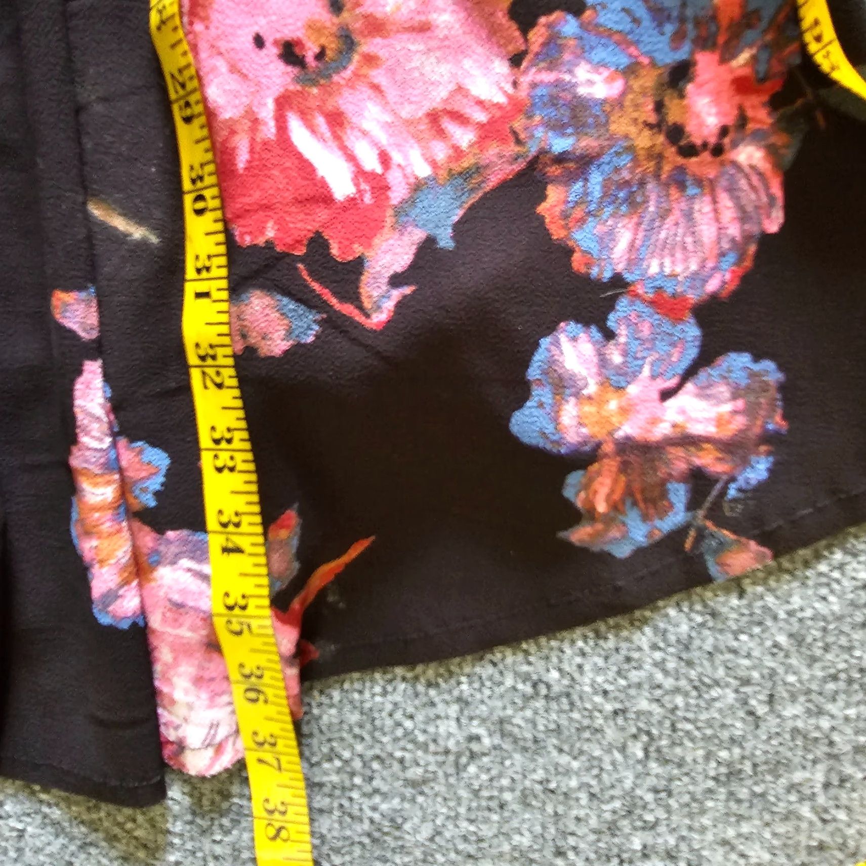 Free People Free People Dress Womens Size 6 Black Pink Floral A-Line Sleeveless Lined Party Cocktail Shoppability Size M / US 6-8 / IT 42-44 - 6 Thumbnail