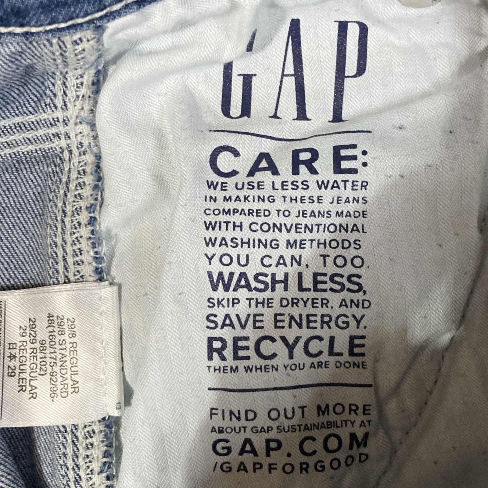 Gap Y2K Gap 90s Loose Carpenter Denim Jeans Mens Size 29 8R Size US 29 - 12 Thumbnail