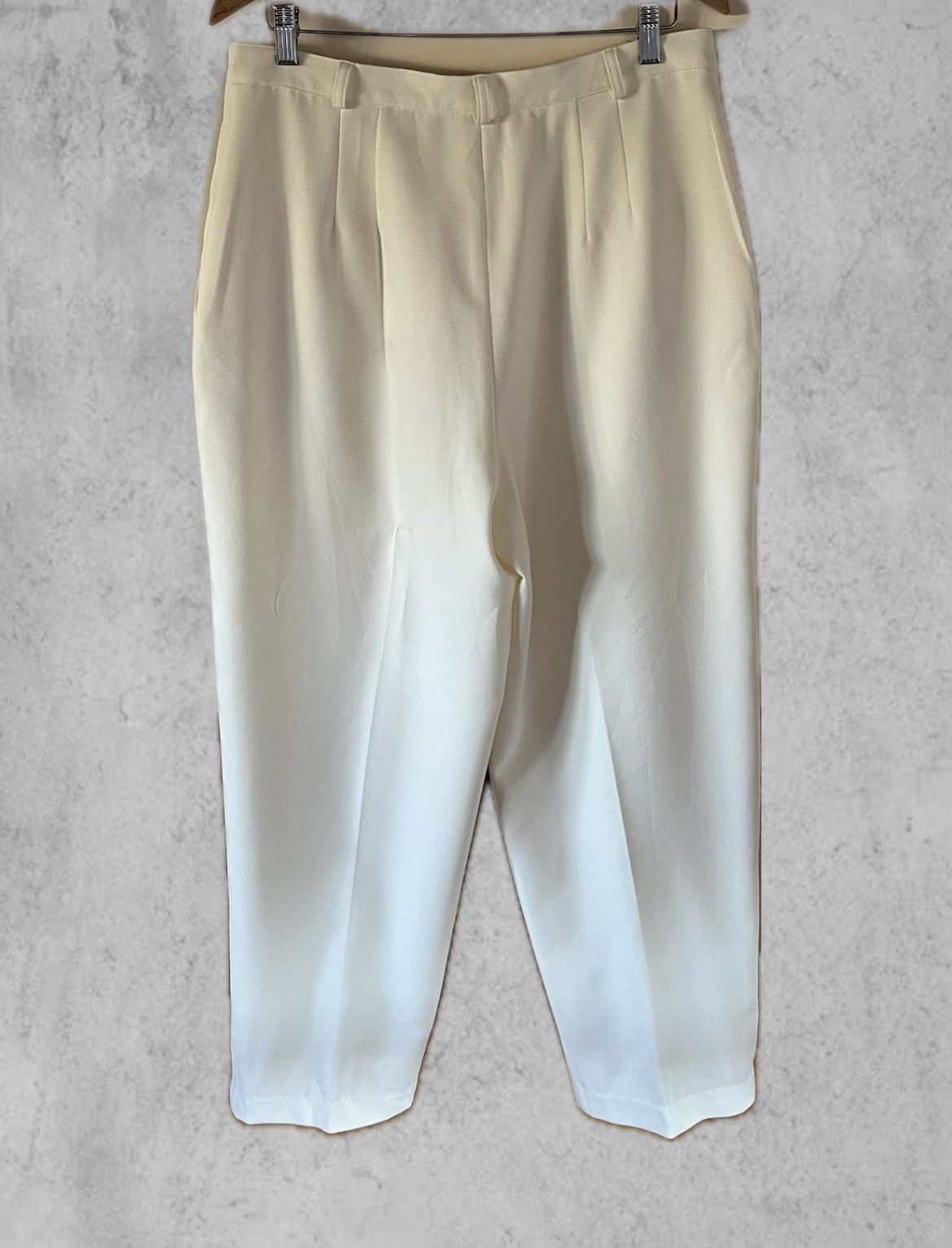 Other VINTAGE 80’s BAGGY FORMAL PANTS Size 50L - 2 Thumbnail