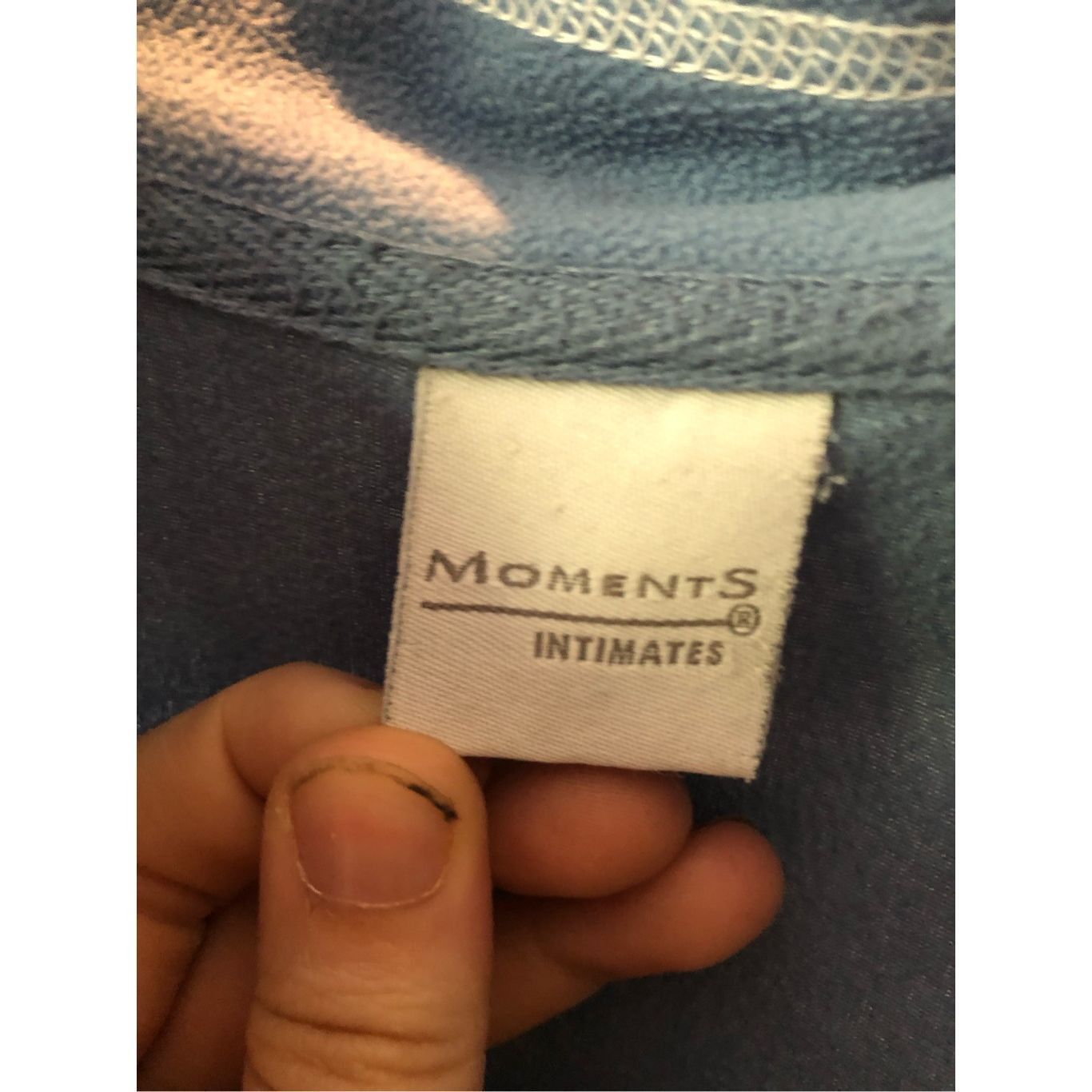 Other Intimate Moments Women’s Blue Sleepwear Robe Size L Size L / US 10 / IT 46 - 5 Thumbnail