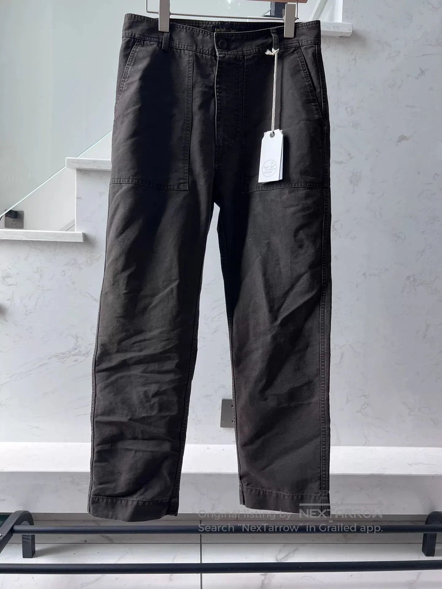 Japanese Brand East Harbour Surplus Fatigue Pants. Size US 30 / EU 46 - 1 Thumbnail