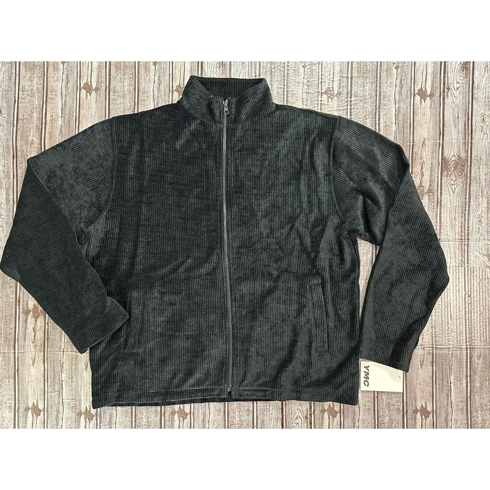 YMC Ymc Interceptor Velour Corduroy Jacket Sz L color Black NWT Size US L / EU 52-54 / 3 - 2 Thumbnail