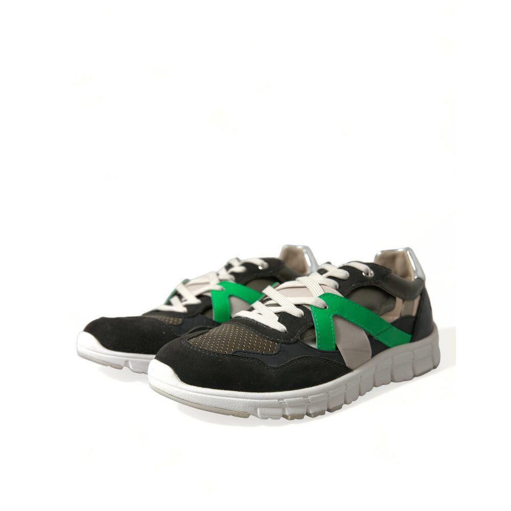 Dolce & Gabbana Dolce & Gabbana Exquisite Multicolor Low-Top Designer Sneake Size US 8 / EU 41 - 3 Thumbnail