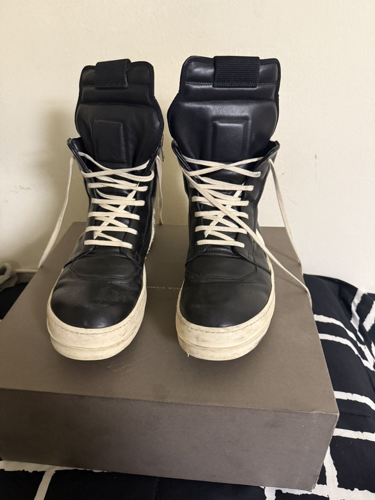 Rick Owens Rick Owens Geobaskets Size US 11 / EU 44 - 3 Thumbnail