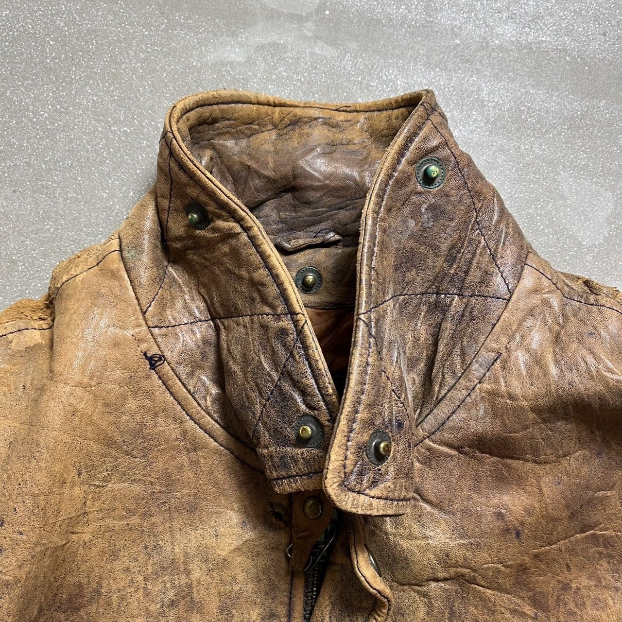 Leather B Spare Leather Jacket Size US L / EU 52-54 / 3 - 8 Thumbnail