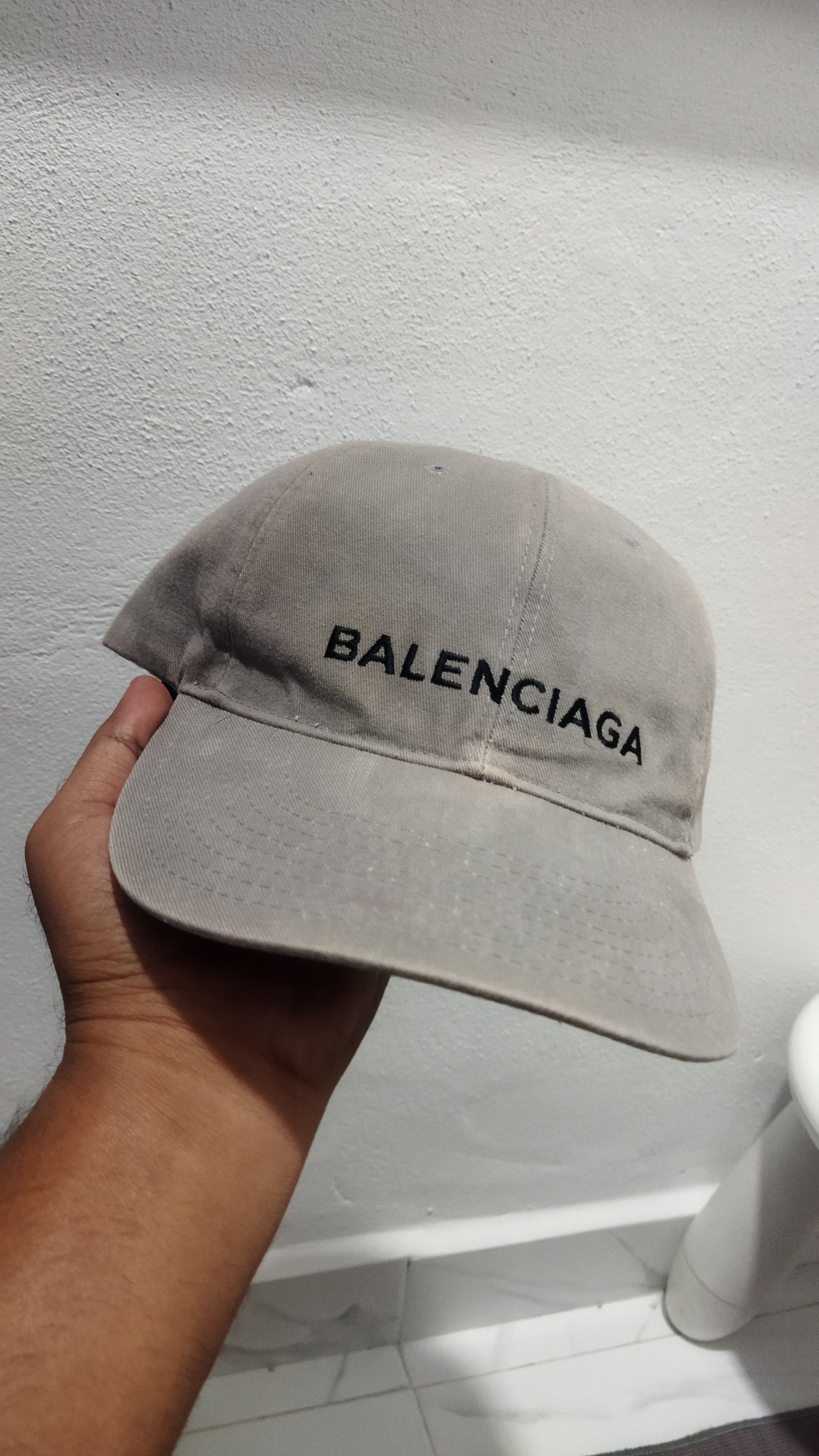 Balenciaga BALENCIAGA Cap Grey Size ONE SIZE - 2 Thumbnail