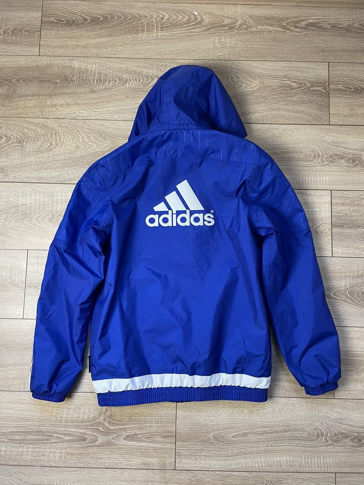 Adidas CHELSEA 2015-16 TRAINING FOOTBALL SOCCER ALL WEATHER JACKET Size US M / EU 48-50 / 2 - 9 Thumbnail