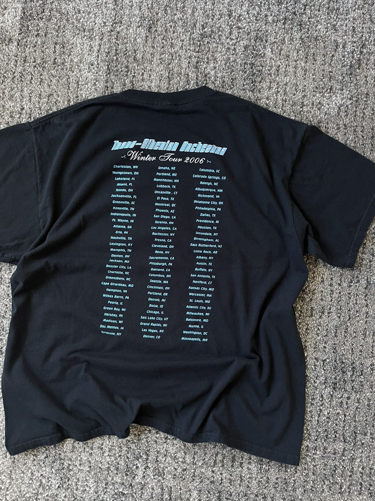 Band Tees Vintage Trans-Siberian Orchestra Winter Tour 2006 T-Shirt Size US XXL / EU 58 / 5 - 10 Thumbnail