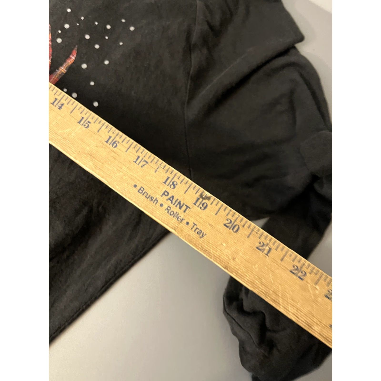 Victoria's Secret VICtoria Secret Sleep Women's Small Black Antlers Long Sleeve Crush Spell out Graphic Logo Shirt Size S / US 4 / IT 40 - 4 Thumbnail