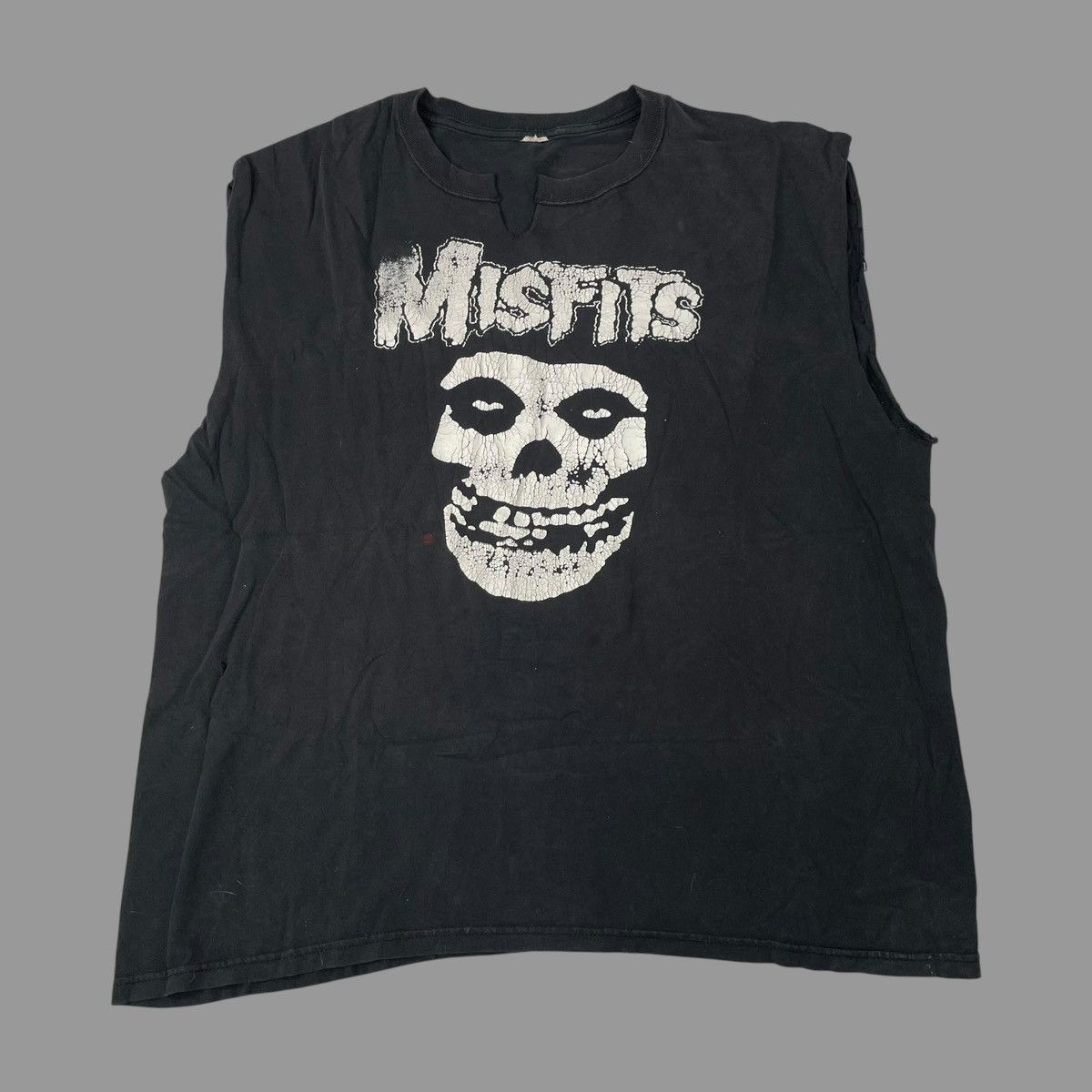 Band Tees × Vintage Vintage late 90s misfits chopped band tee Size US XL / EU 56 / 4 - 1 Thumbnail