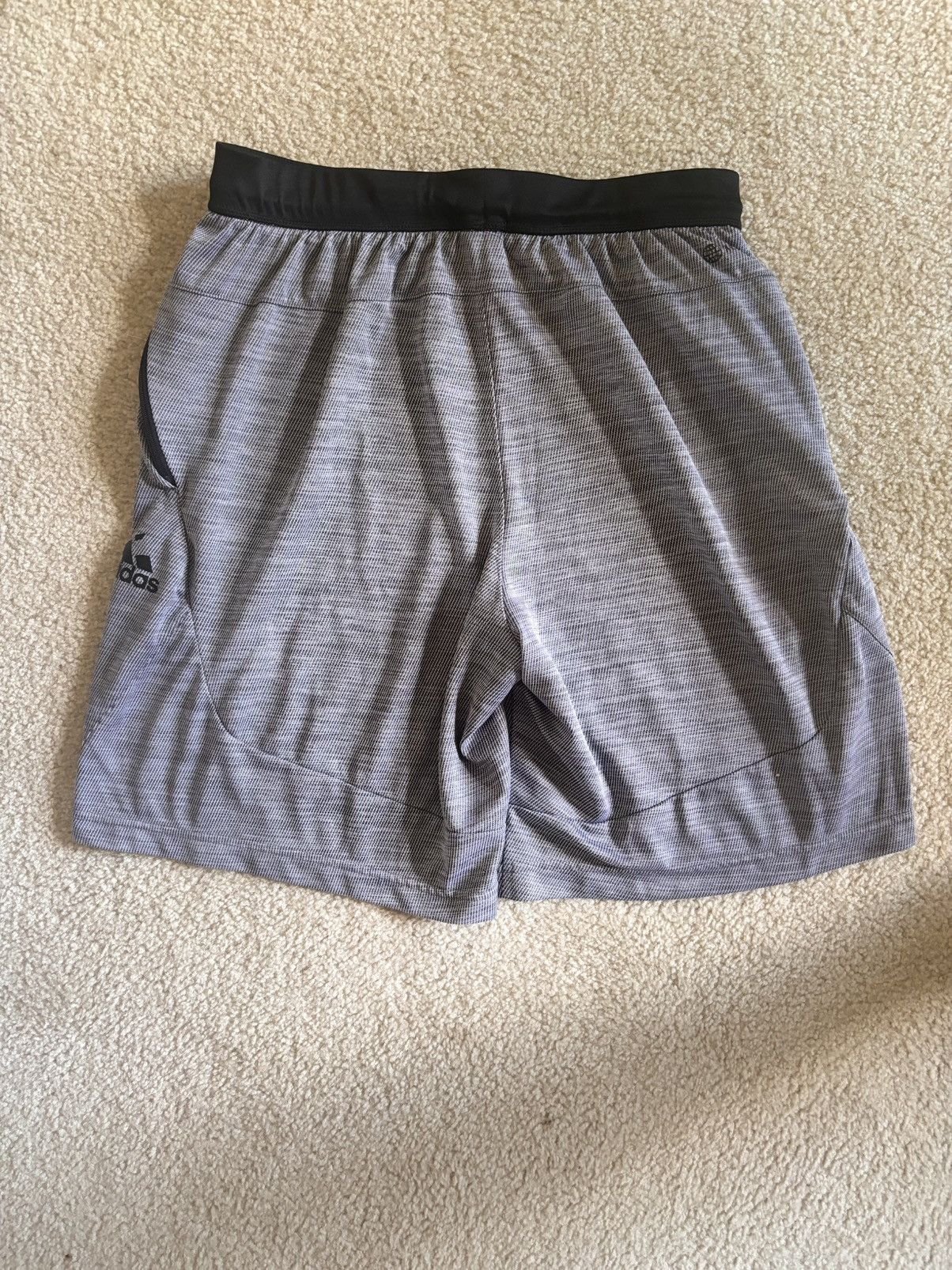 Adidas Adidas Men's Medium gray Active Lightweight Shorts Size US 32 / EU 48 - 2 Thumbnail