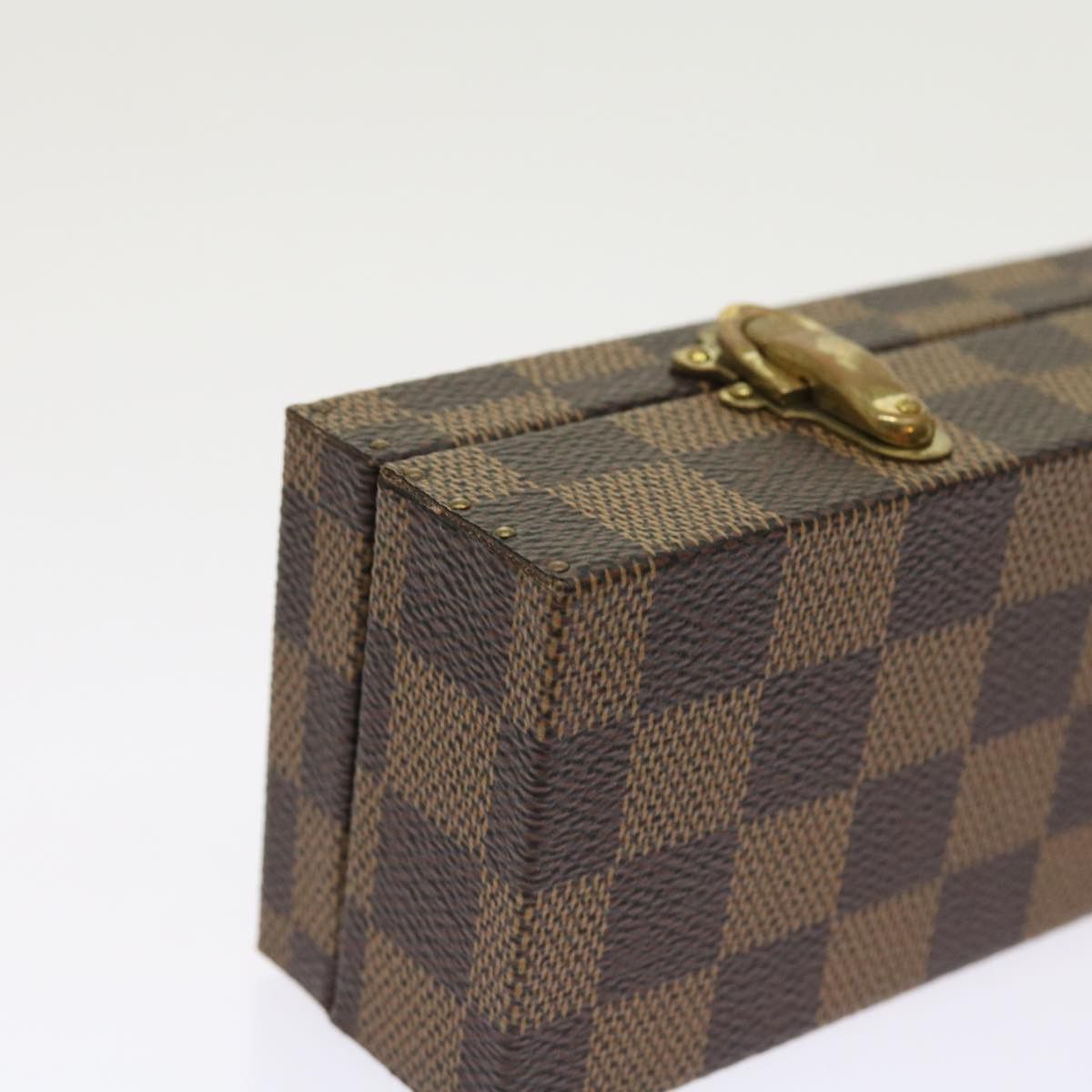 Louis Vuitton LOUIS VUITTON Damier Ebene Watch Case Trunk Size ONE SIZE - 14 Thumbnail