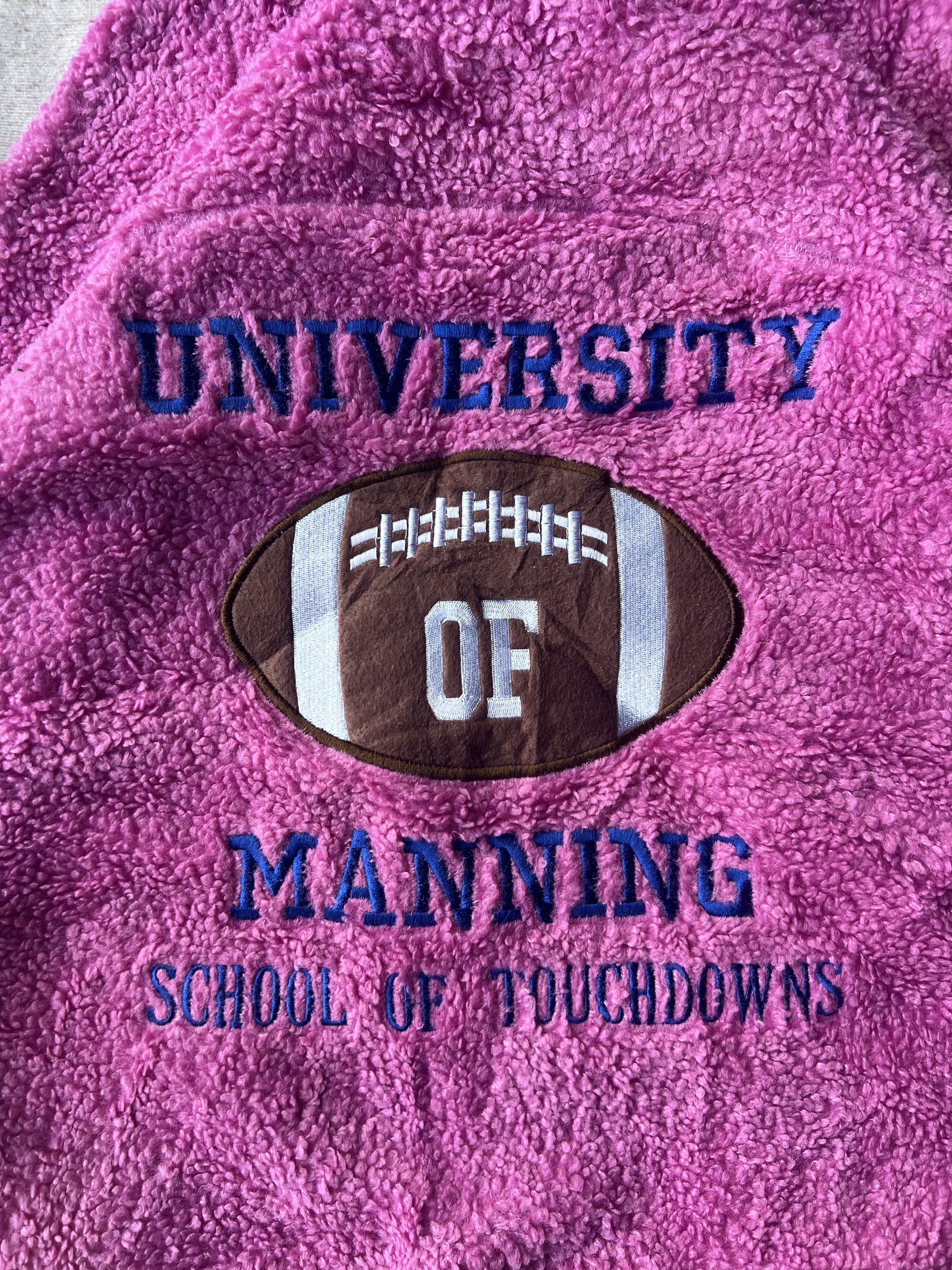 Hypebeast Half Zipper Jacket Fleece University Manning Size XXL / US 16-18 / IT 52-54 - 4 Thumbnail