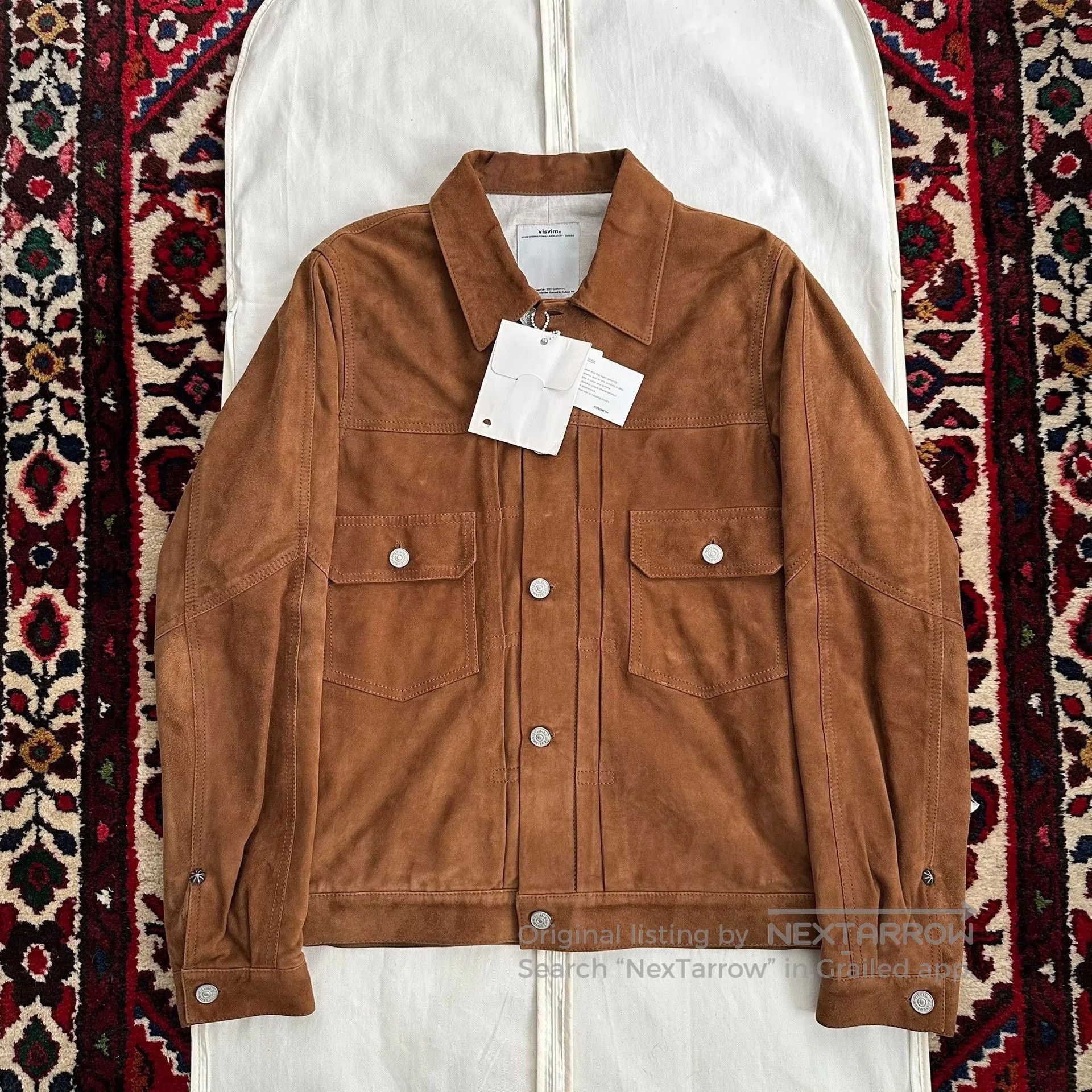 Visvim visvim 17AW 101 Goat Suede Jacket | Grailed