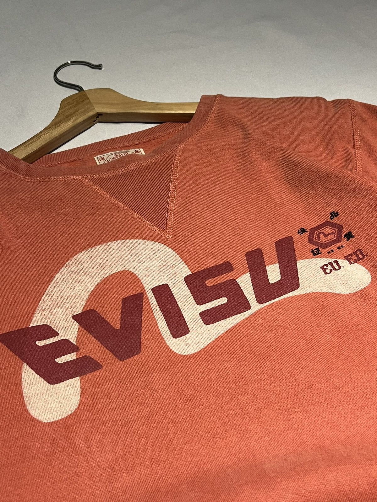 Evisu × Japanese Brand × Vintage Vintage Evisu Japanese Women Sweatshirt Size M / US 6-8 / IT 42-44 - 5 Thumbnail