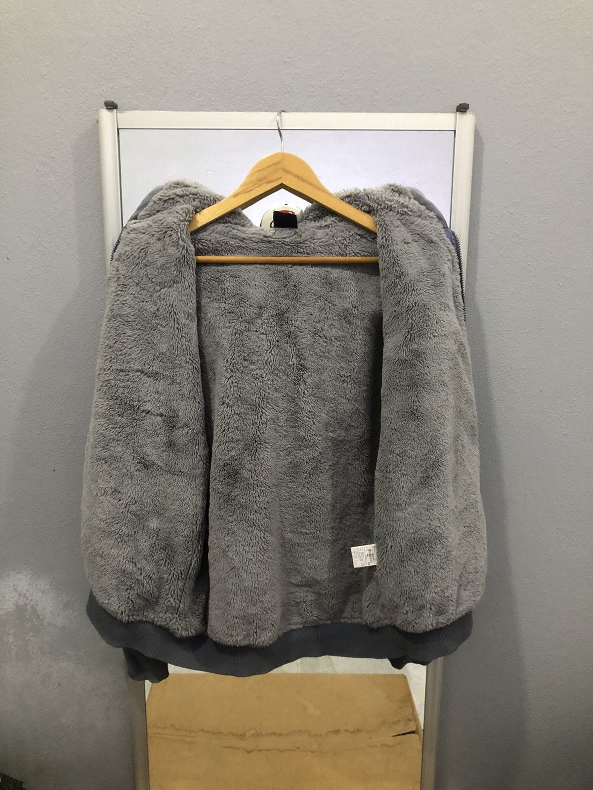DISCOVERED × Japanese Brand × U.S. Expedition Discovery expedition grey hoodie with sherpa lining Size US M / EU 48-50 / 2 - 12 Thumbnail
