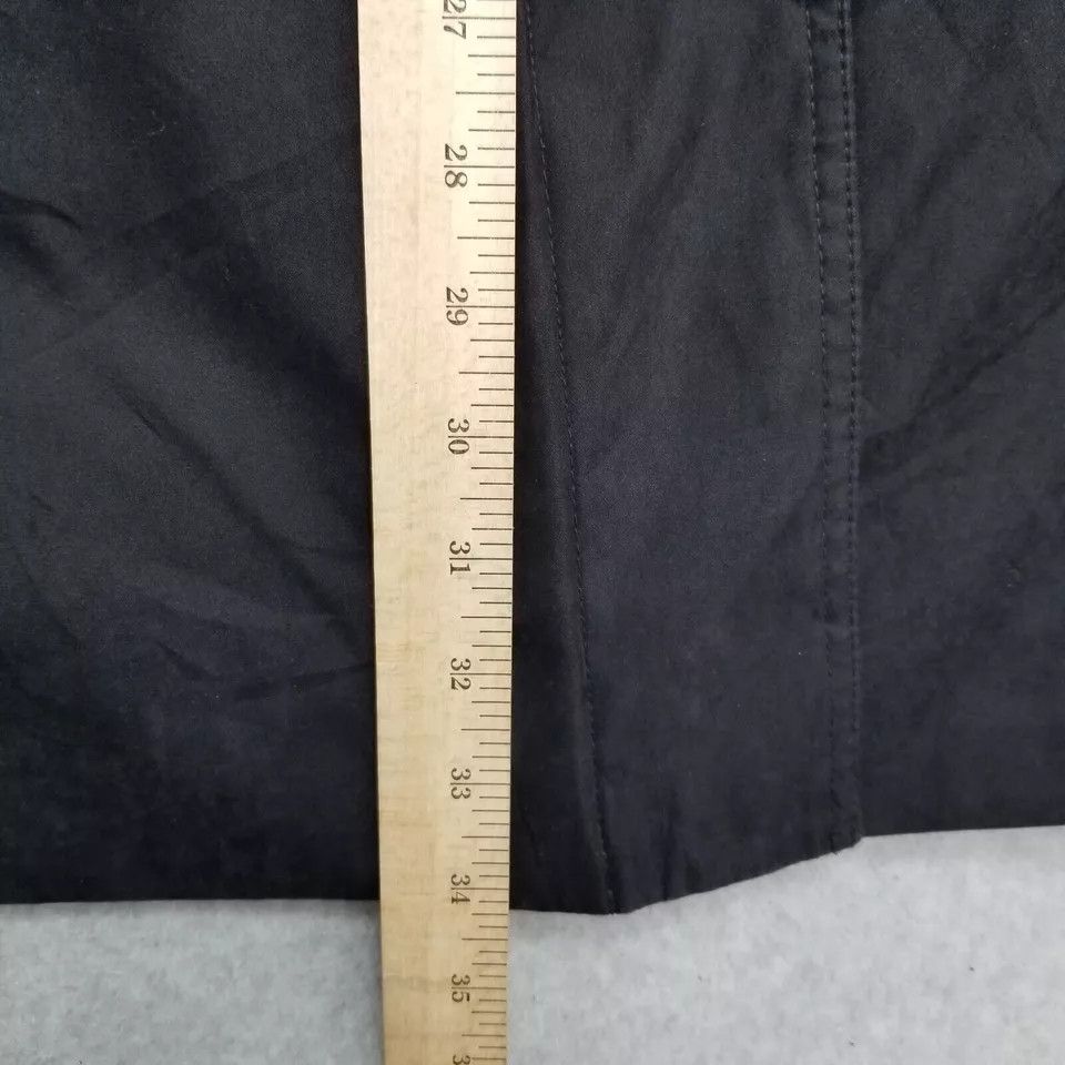 Other Liz Claiborne Parka Jacket Womens Medium Black Buttons Size M / US 6-8 / IT 42-44 - 2 Thumbnail