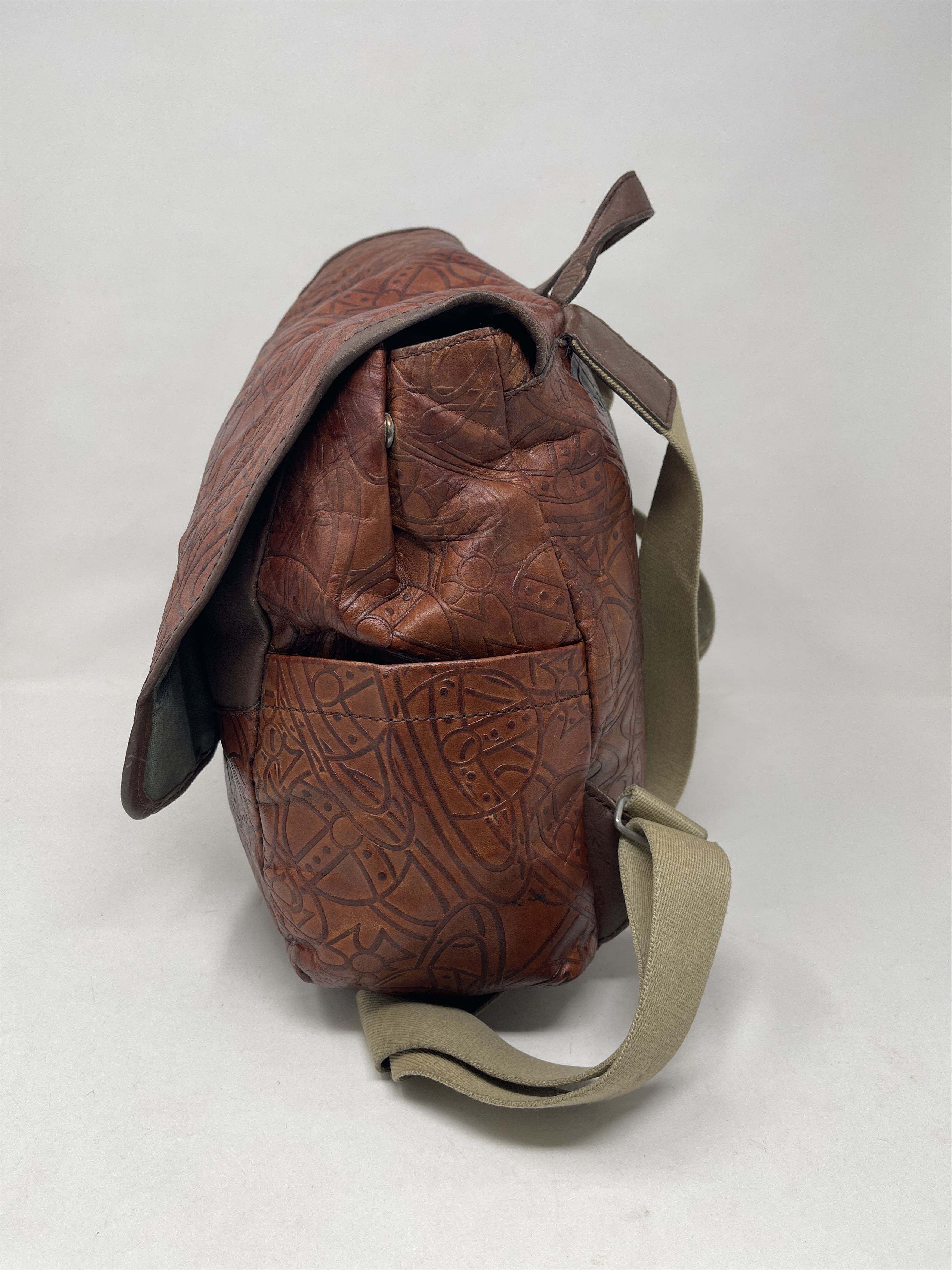 Vivienne Westwood Vintage Vivienne Westwood Orb Leather Backpack Size ONE SIZE - 2 Thumbnail