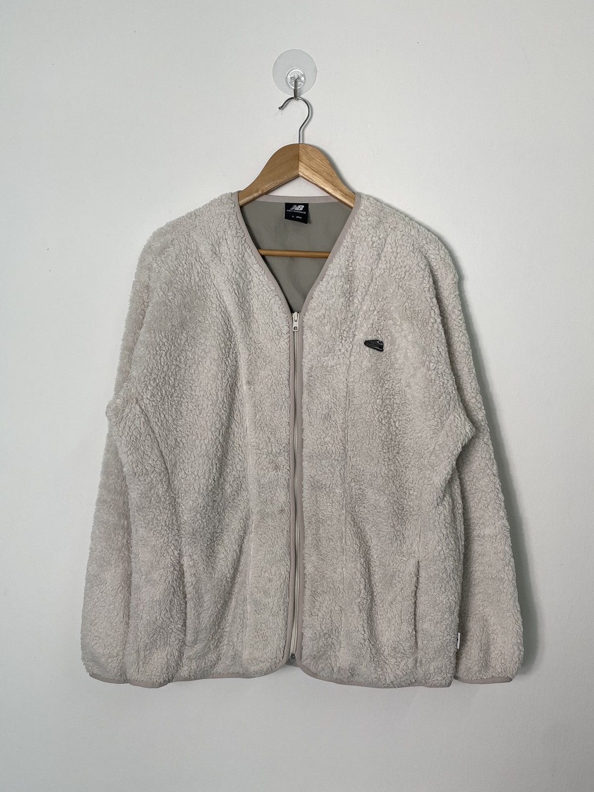 New Balance New Balance Fleece Jacket Size L / US 10 / IT 46 - 1 Thumbnail