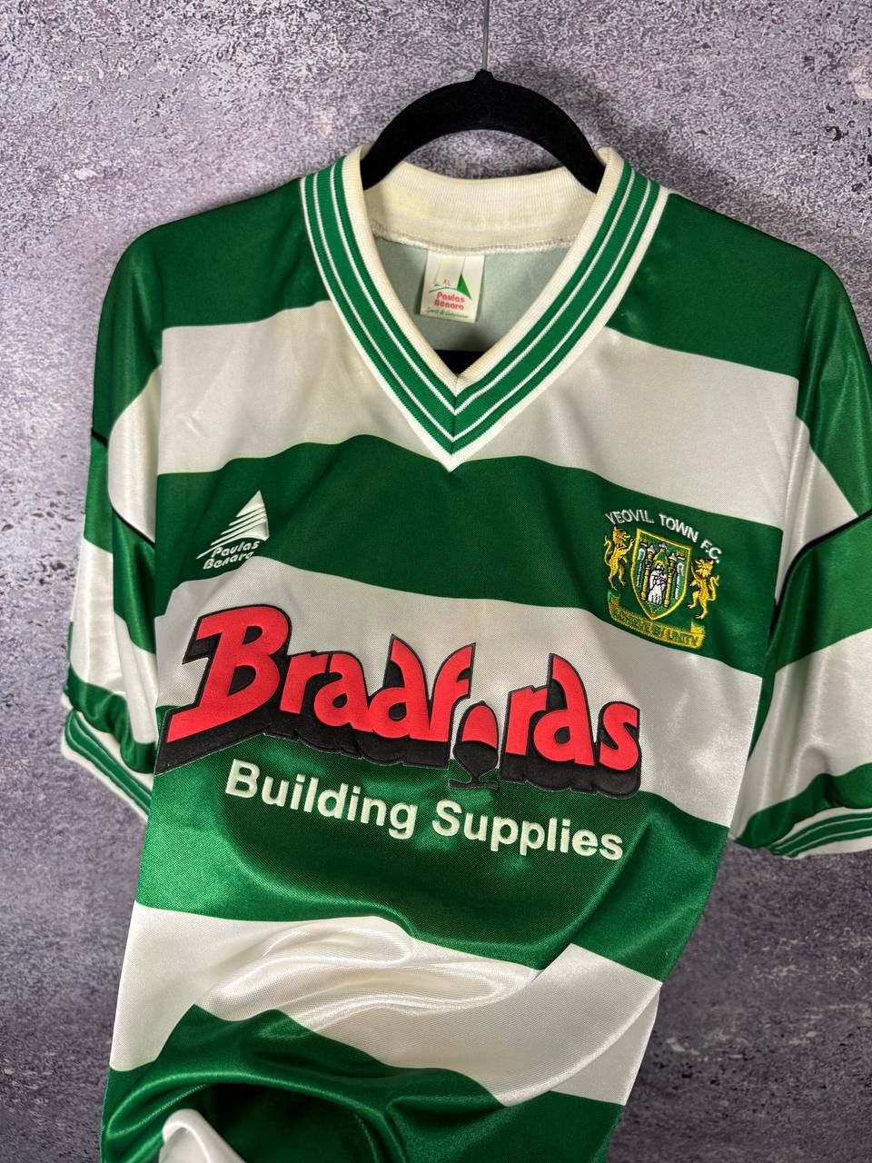 Vintage Yeovil Town FC 2003/04 Paulas Benara Vintage Soccer Jersey Size US XL / EU 56 / 4 - 10 Thumbnail