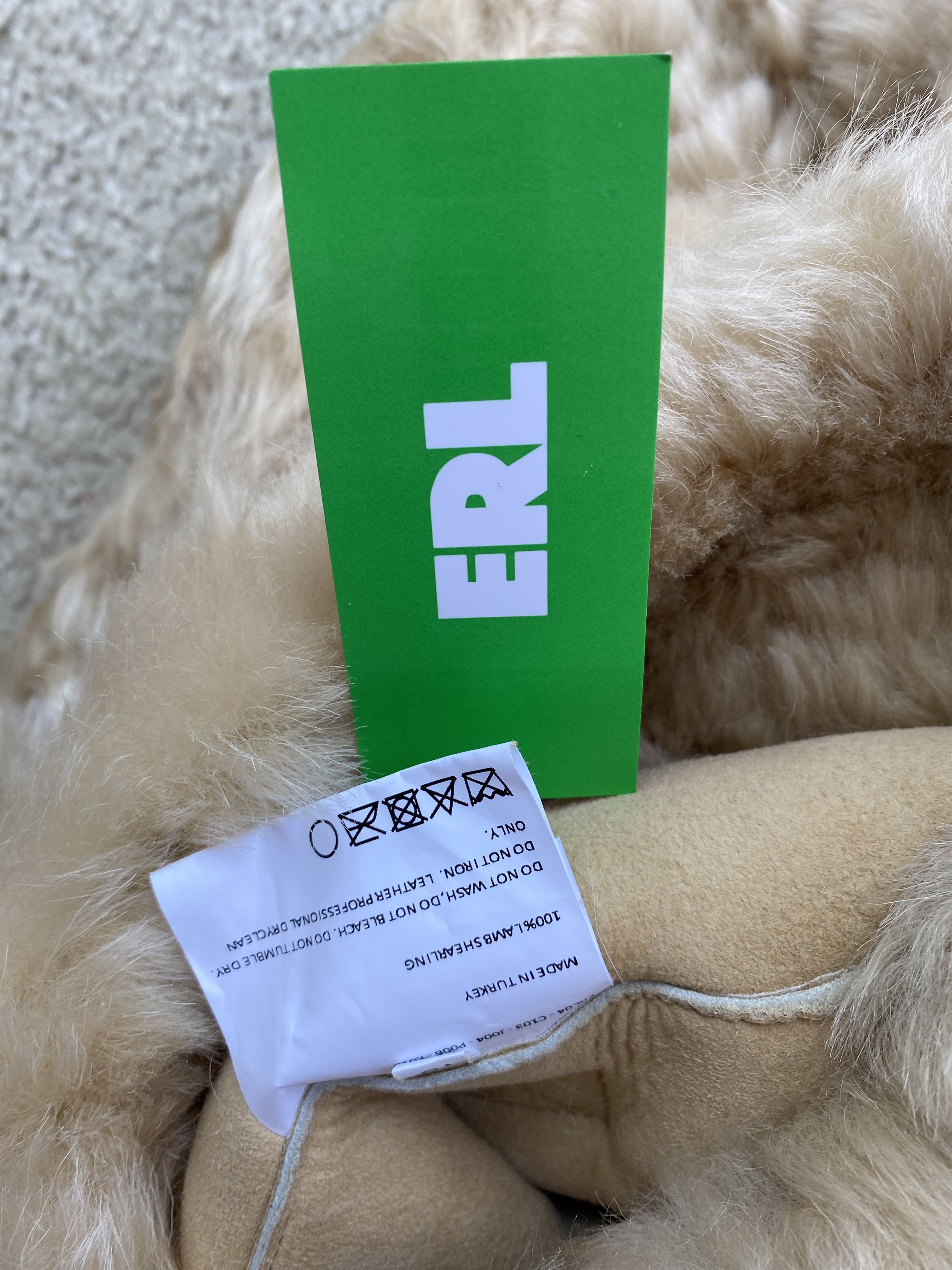 ERL ERL Shearling Tote Bag Size ONE SIZE - 8 Thumbnail