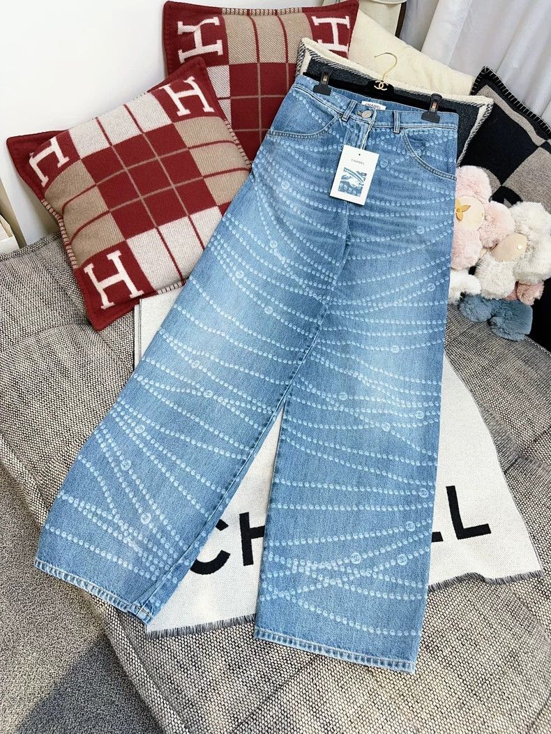 Chanel Chanel 25P popular pearl medium blue jeans Size 24" / US 00 / IT 34 - 3 Thumbnail