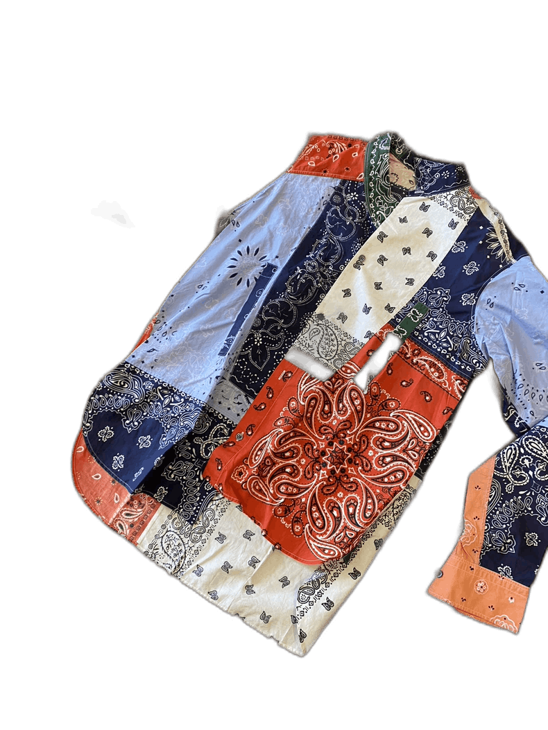 Loewe Loewe Bandana Patchwork Shirt S Size - dmc Size S / US 4 / IT 40 - 1 Thumbnail
