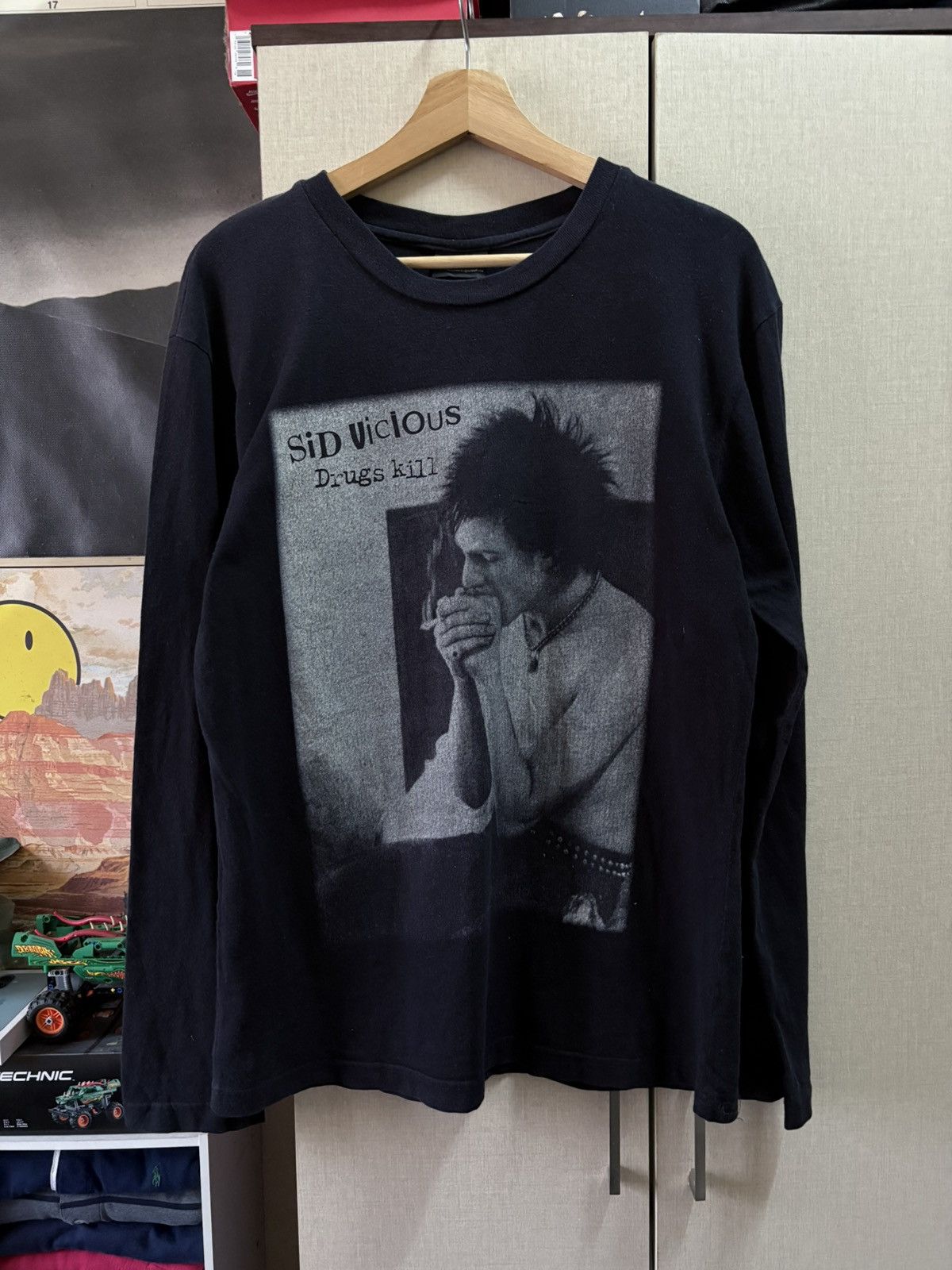 Band Tees Vintage Sid Vicious Drugs Kill Size US M / EU 48-50 / 2 - 1 Thumbnail