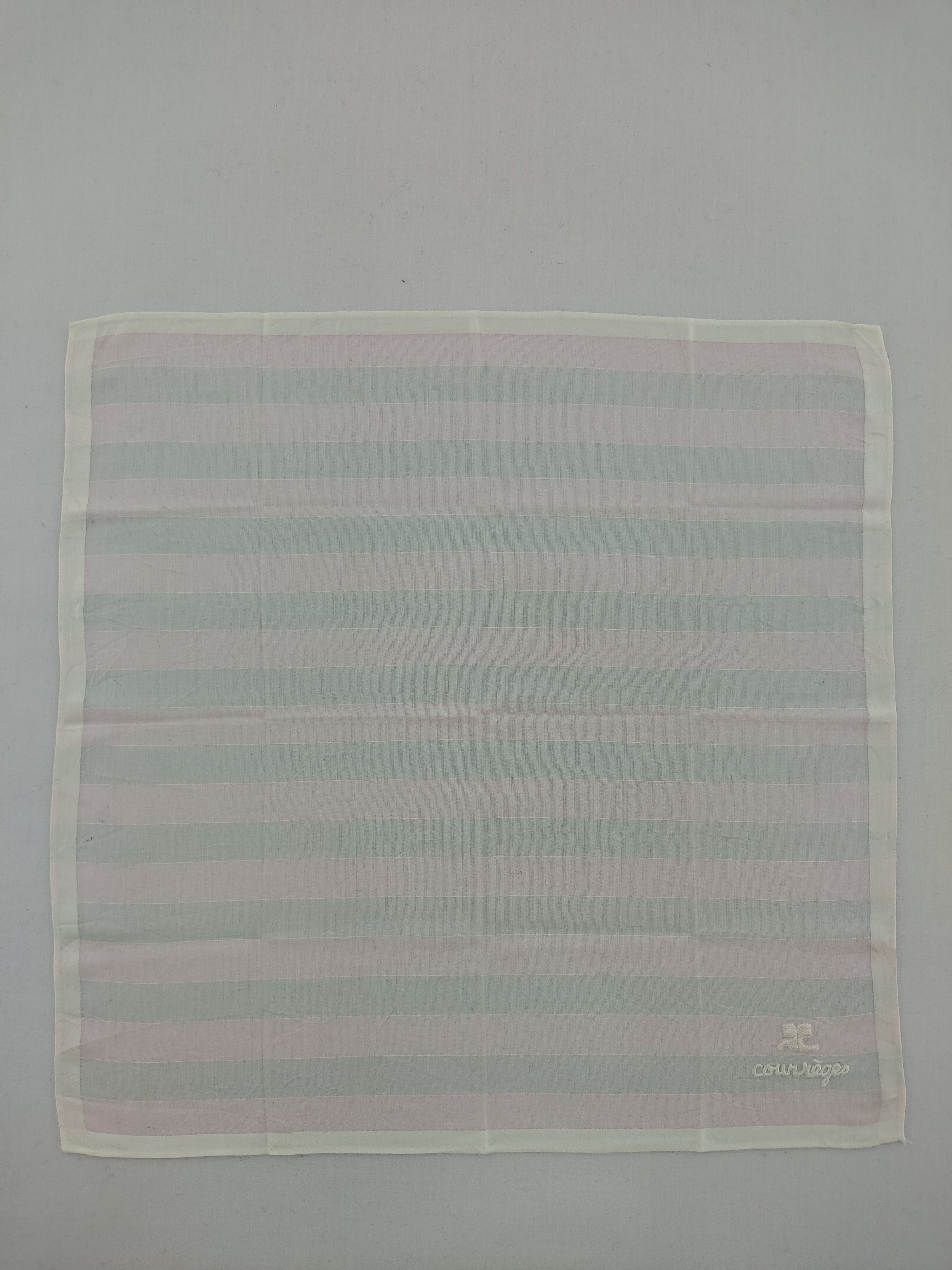 Courreges × Vintage Vintage Courreges Handkerchief / Neckwear / Bandana Size ONE SIZE - 3 Thumbnail