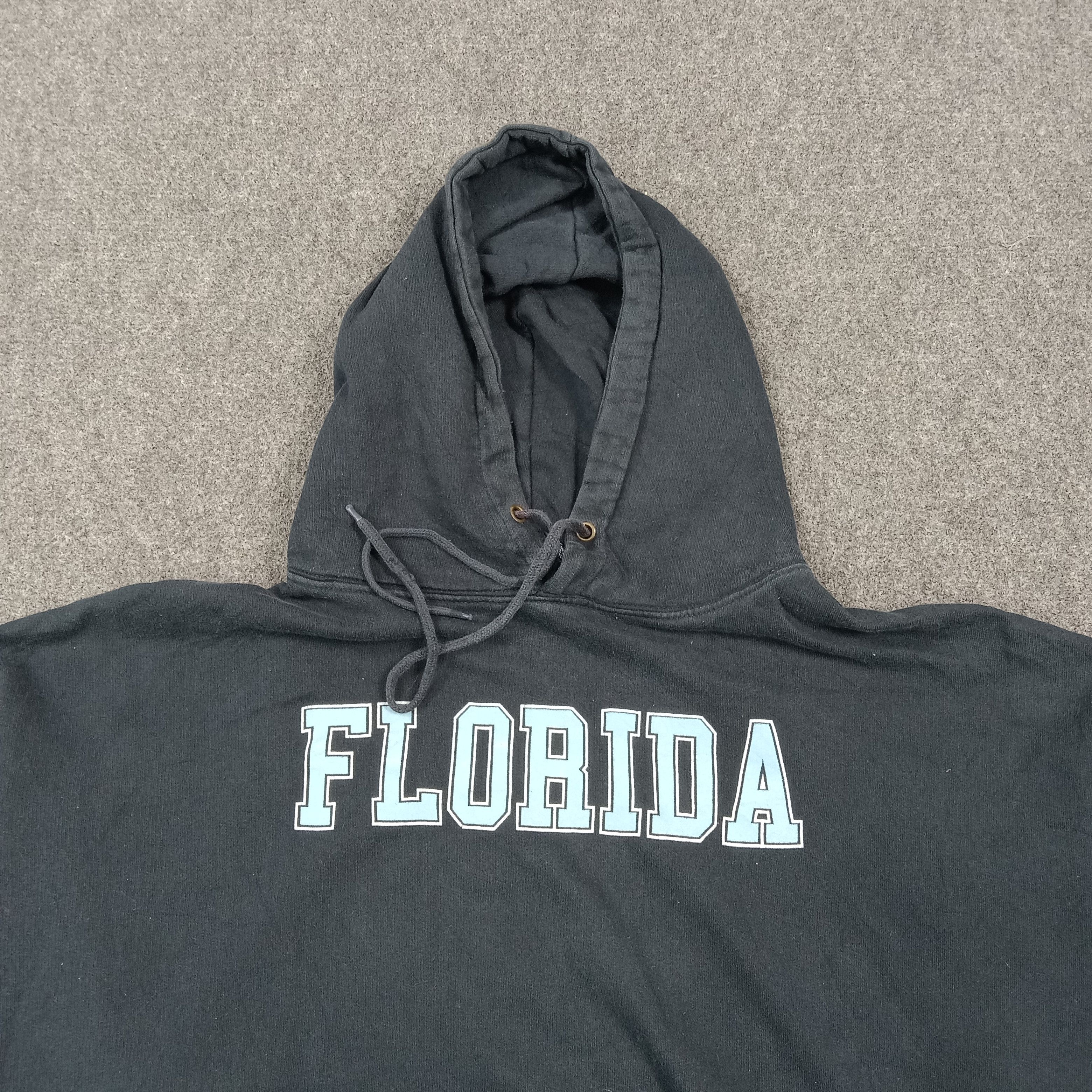 Vintage FLORIDA Noble Wear Streetwear Hoodies C277N11 Size US XL / EU 56 / 4 - 2 Thumbnail