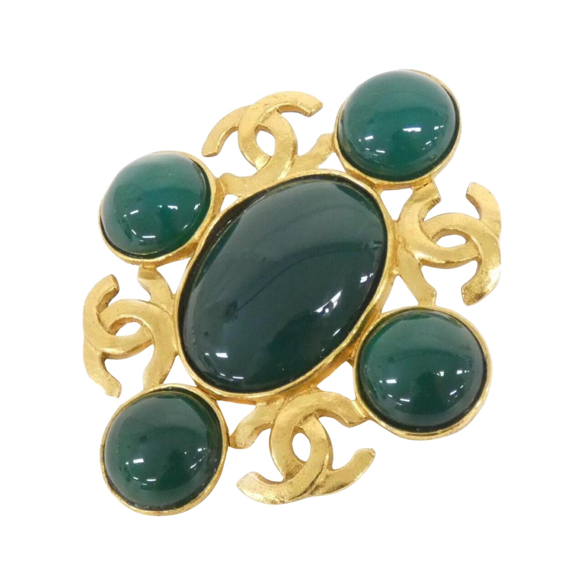 Chanel Chanel Gripoix brooch Size ONE SIZE - 1 Thumbnail