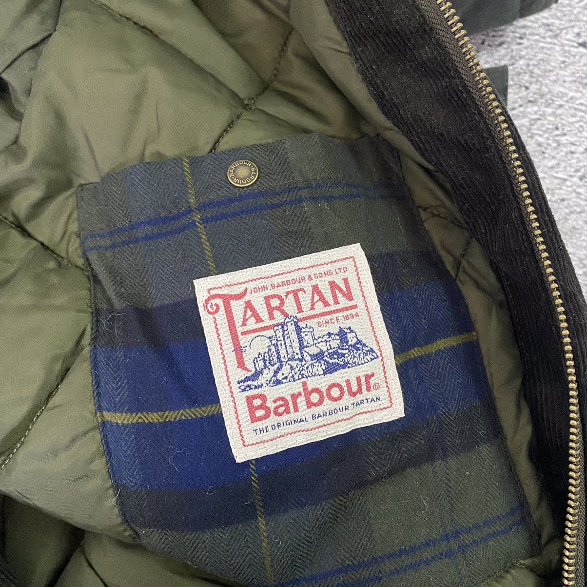 Barbour × Vintage Barbour Winter Lutz Wax Jacket Coat Size US L / EU 52-54 / 3 - 9 Thumbnail