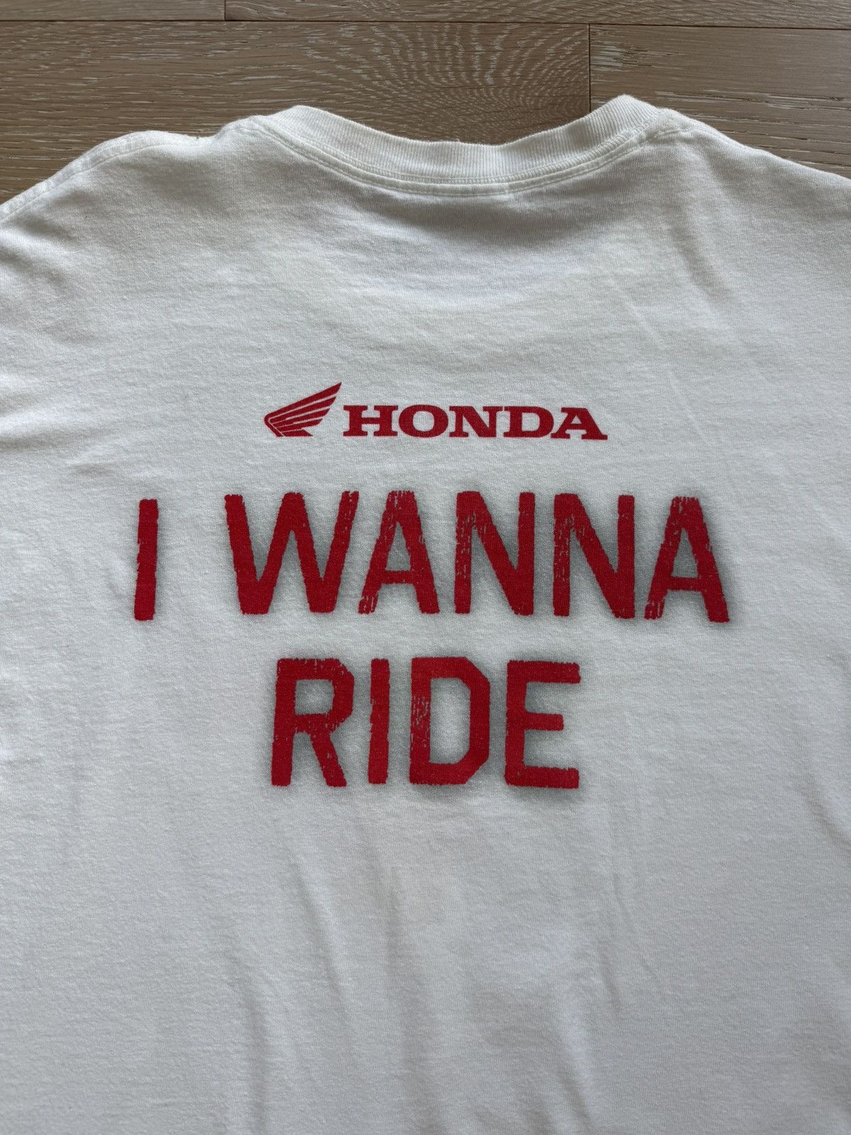 Honda Vintage Honda Motorcycles “I Wanna Ride” Shirt Size US L / EU 52-54 / 3 - 4 Thumbnail