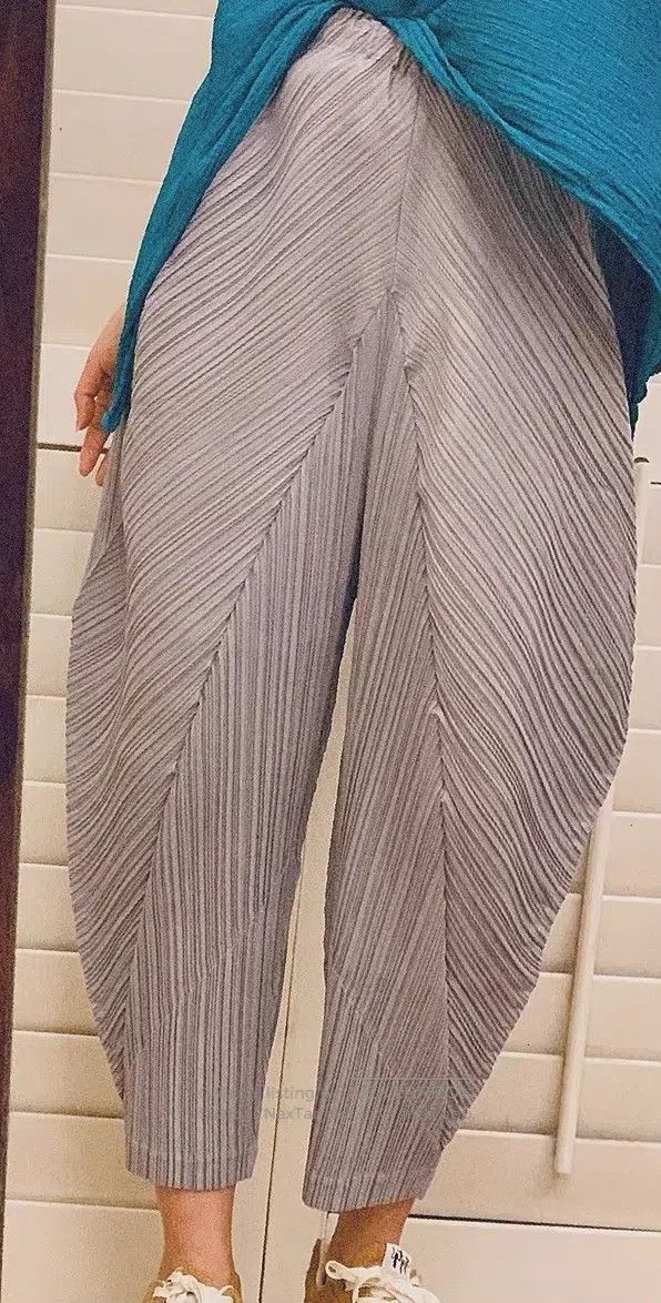 Issey Miyake Issey Miyake Pleated Trousers Size 25" / US 0 / IT 36 - 4 Thumbnail