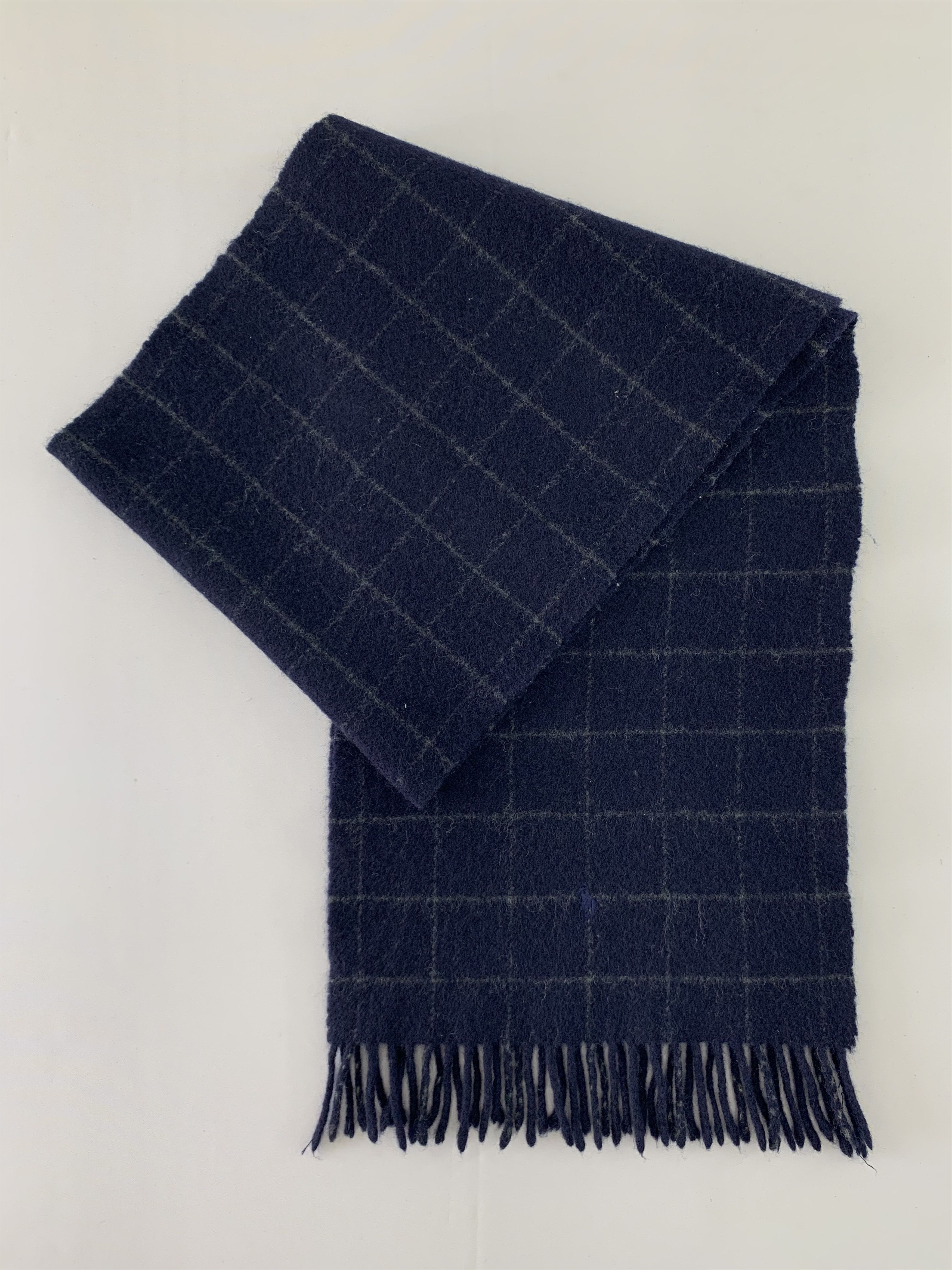 Polo Ralph Lauren Polo Ralph Lauren Scarf Wool Muffler Neck Wrap BL4325 Size ONE SIZE - 1 Thumbnail