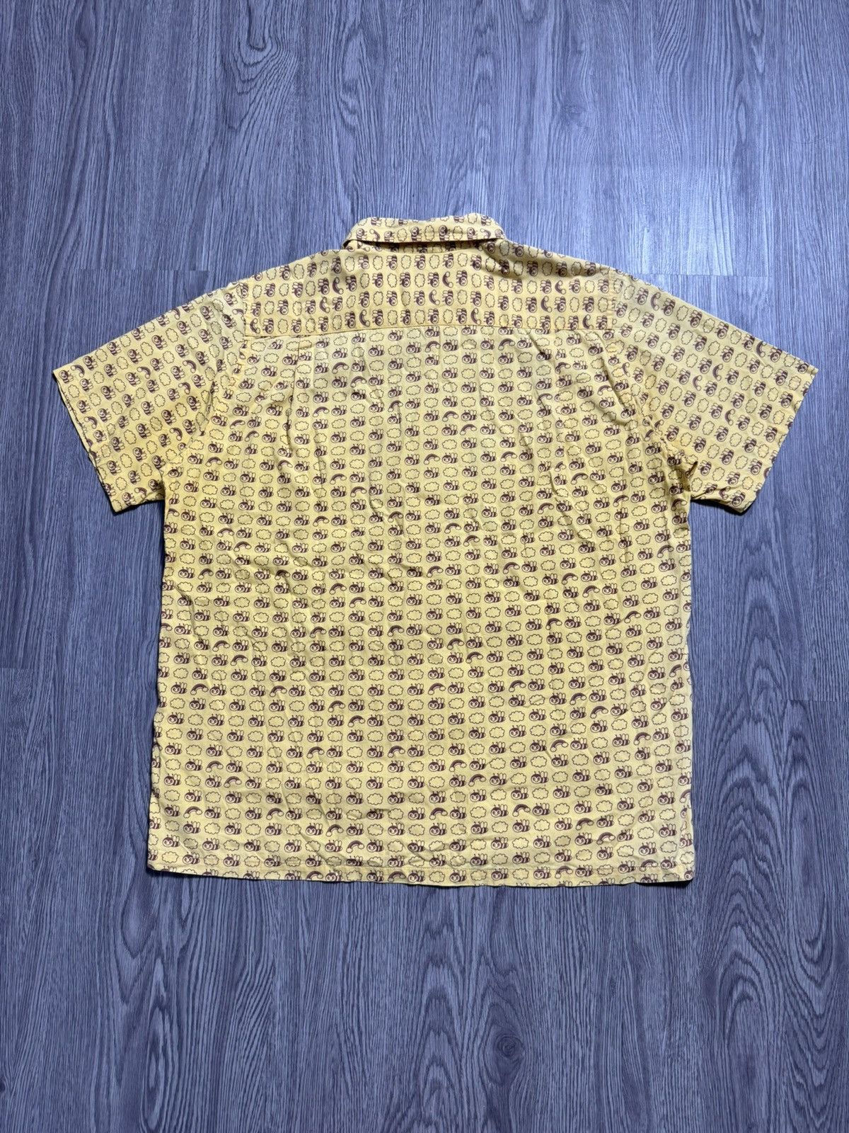 Japanese Brand Beams Boy Japan Print Bee Shirt Button Size US M / EU 48-50 / 2 - 10 Thumbnail